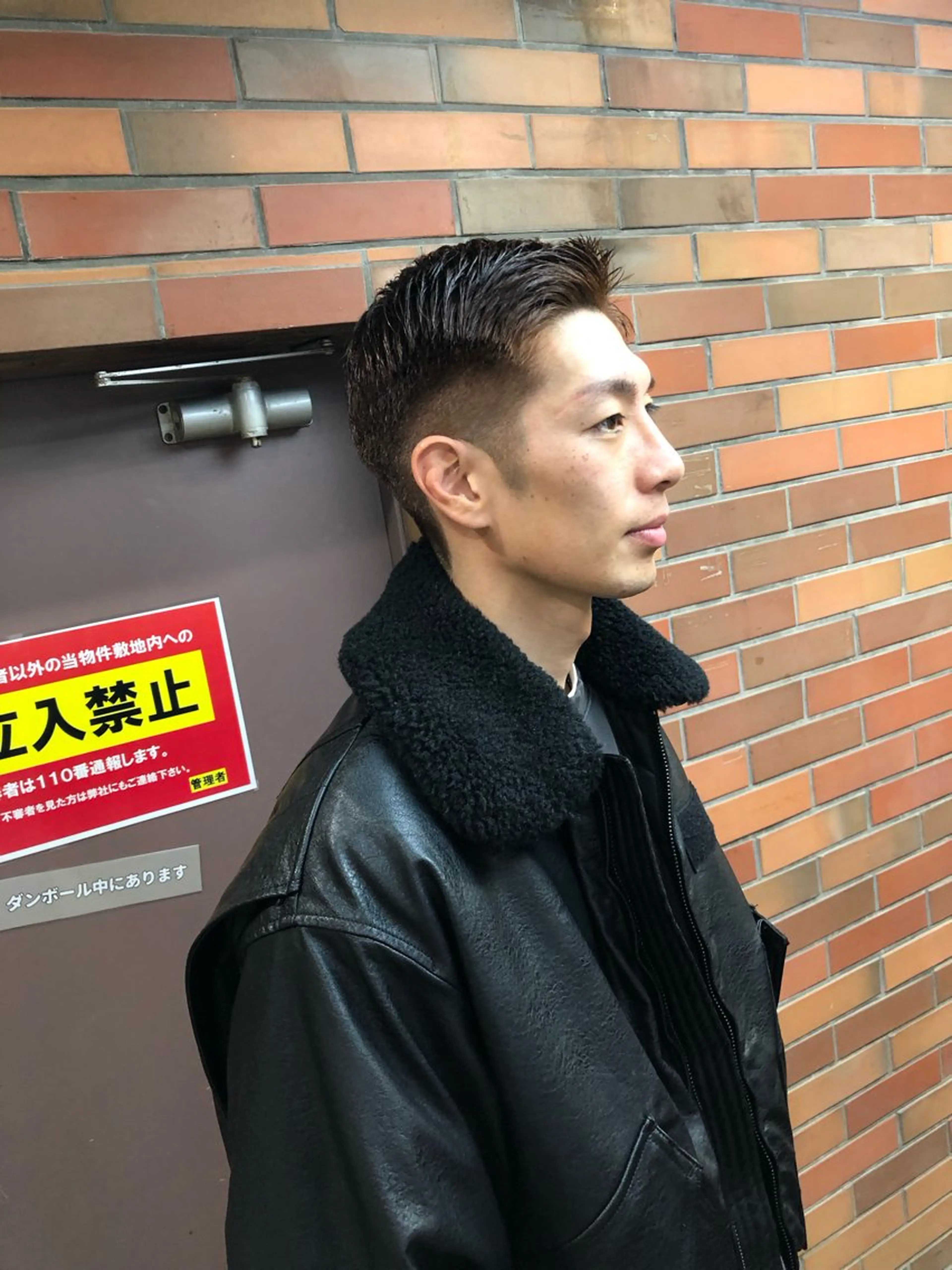 ショート メンズ 七三 ショートヘア カット ⭐️TOSHIKI メンズパーマオタク⭐のヘアスタイル