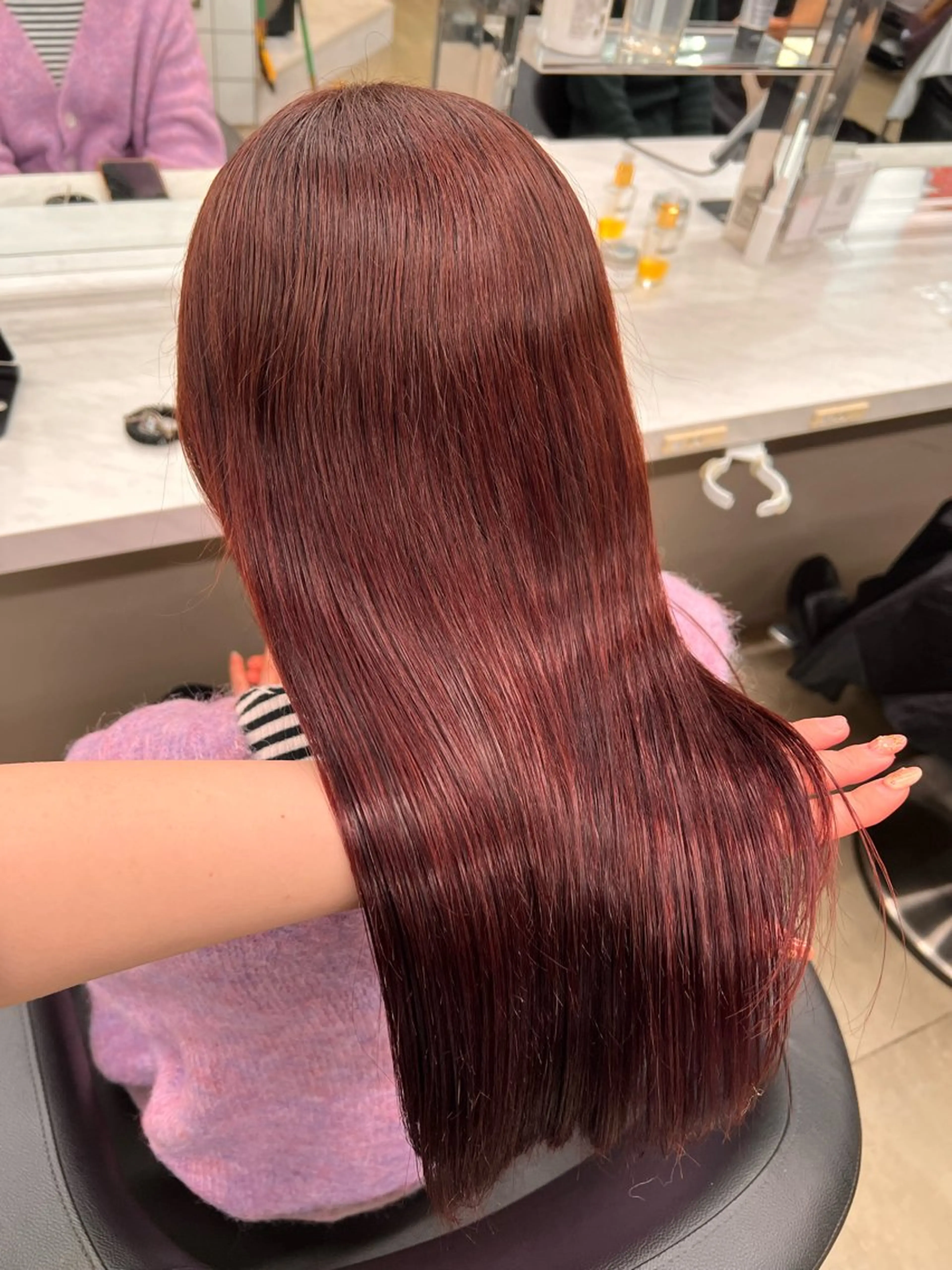 ロング カラー 💖札幌カラー 指名No.1💖玲奈のヘアスタイル