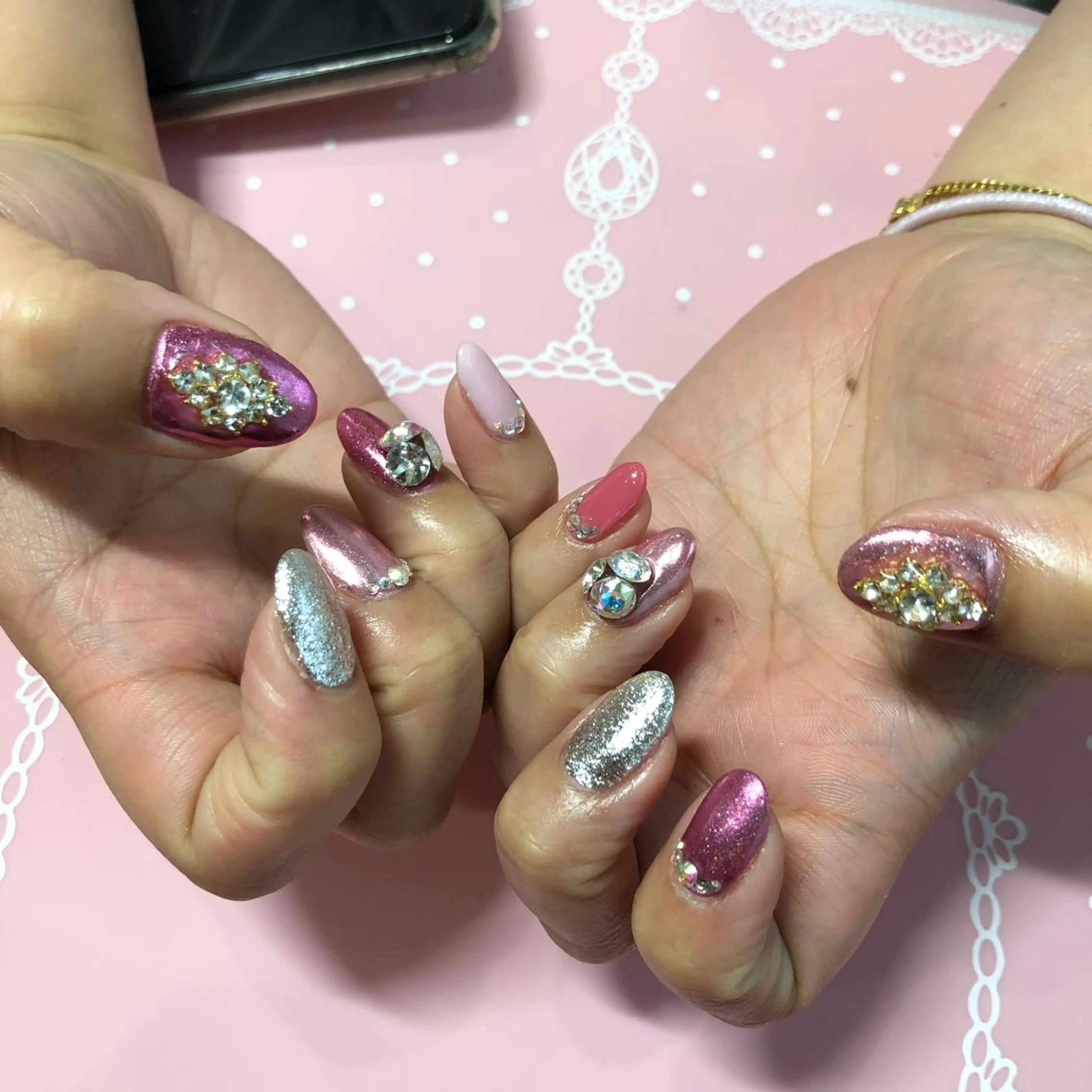ショート ネイル 《LB》ラブリエ Nail&eyeのマツエク・マツパデザイン