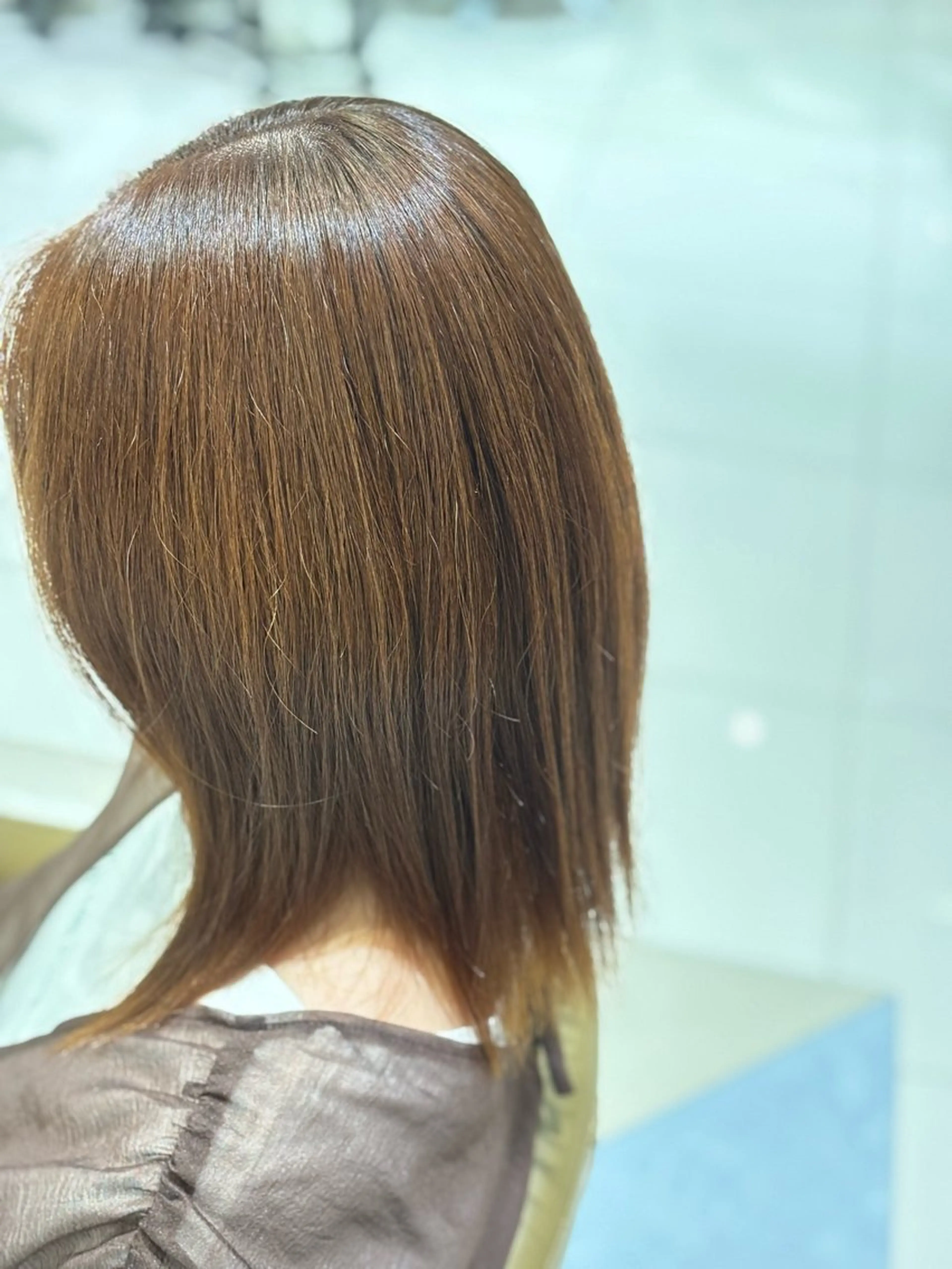 ミディアム カラー ０分パーマ/ メンズパーマ藤原海斗のヘアスタイル