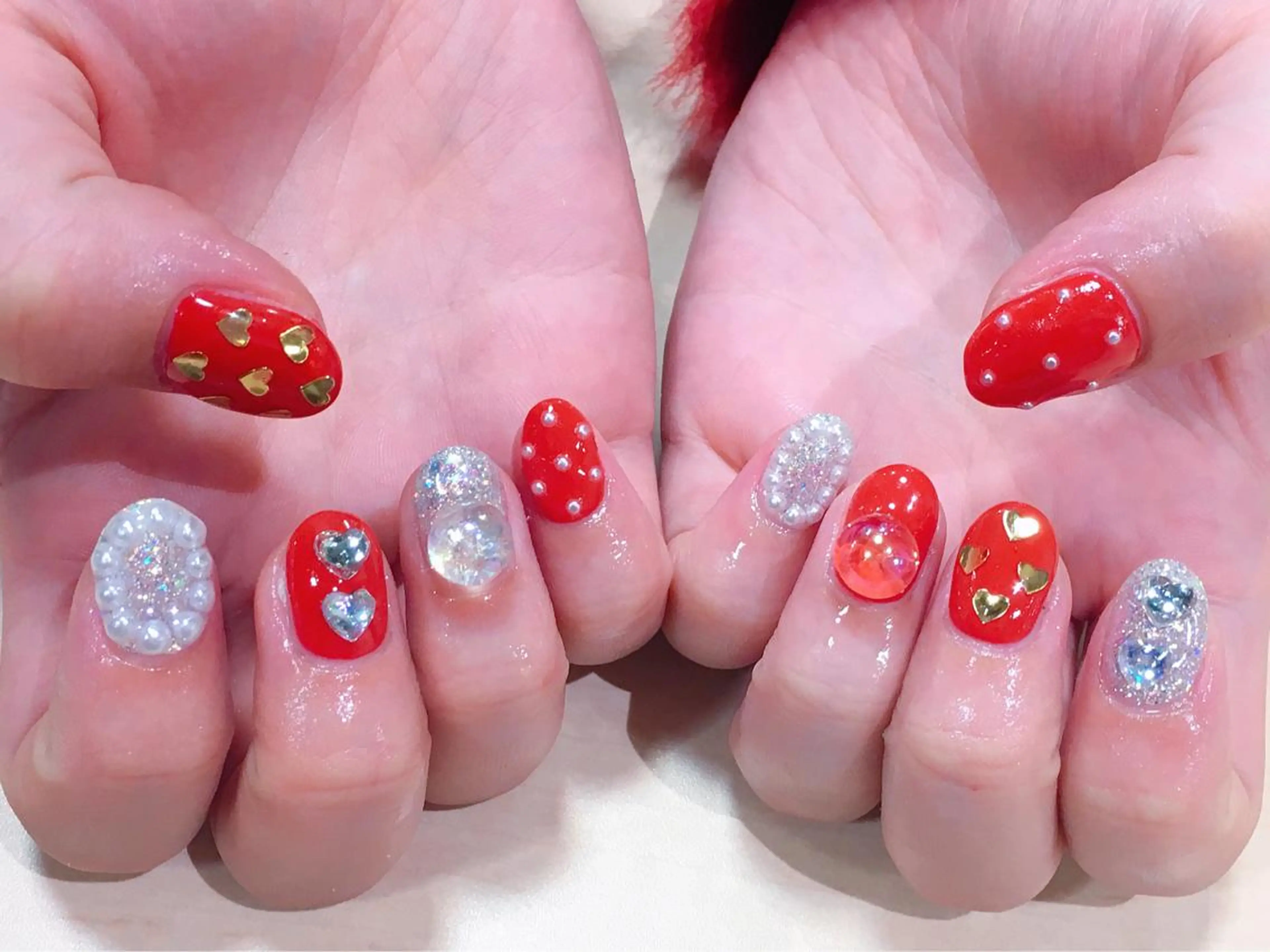 ネイル ハンドネイル にしぐち はるかのネイルデザイン