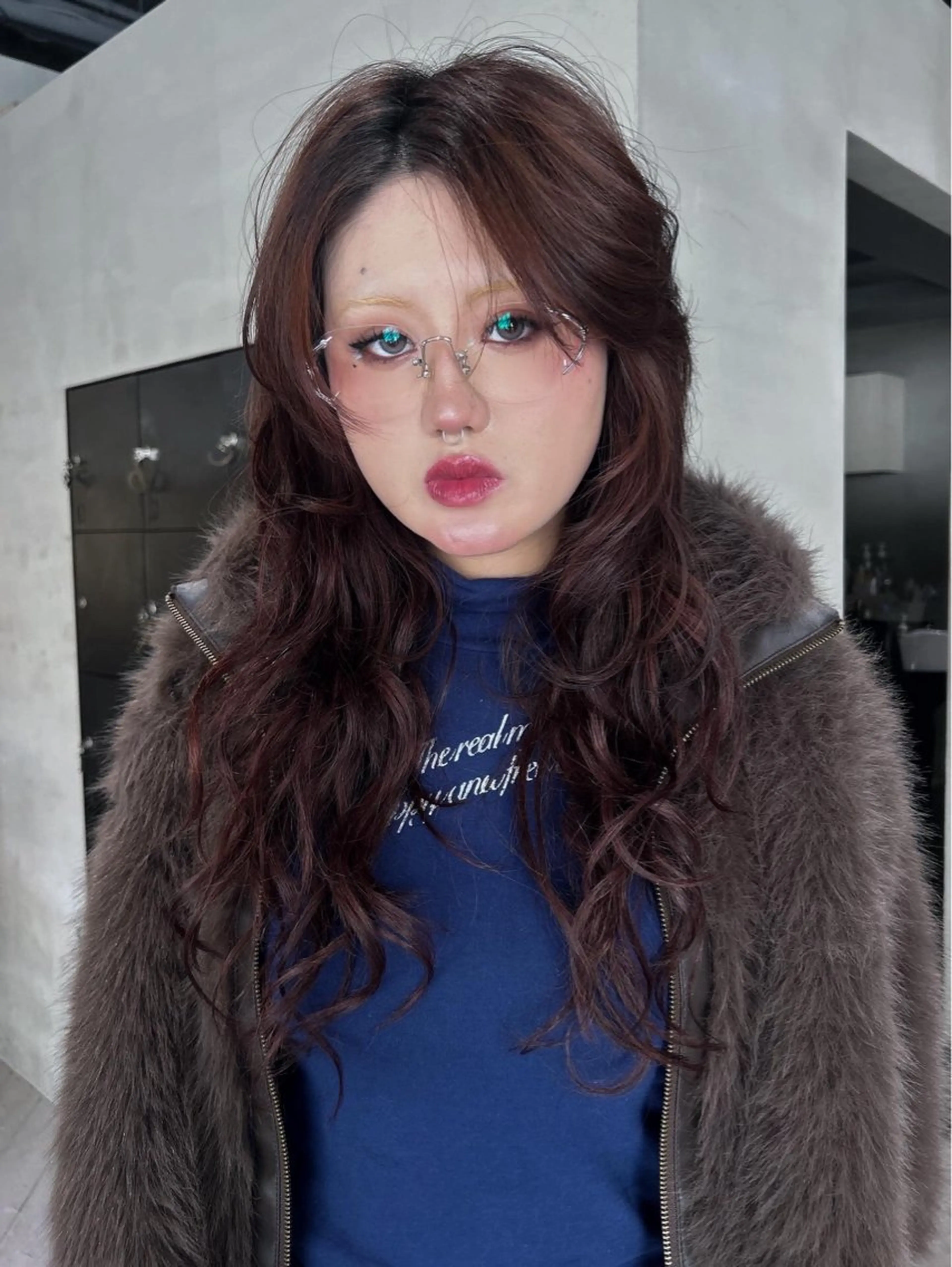 ロング カット ヘアカラー kyoka/レイヤー /ハッシュカットのヘアスタイル