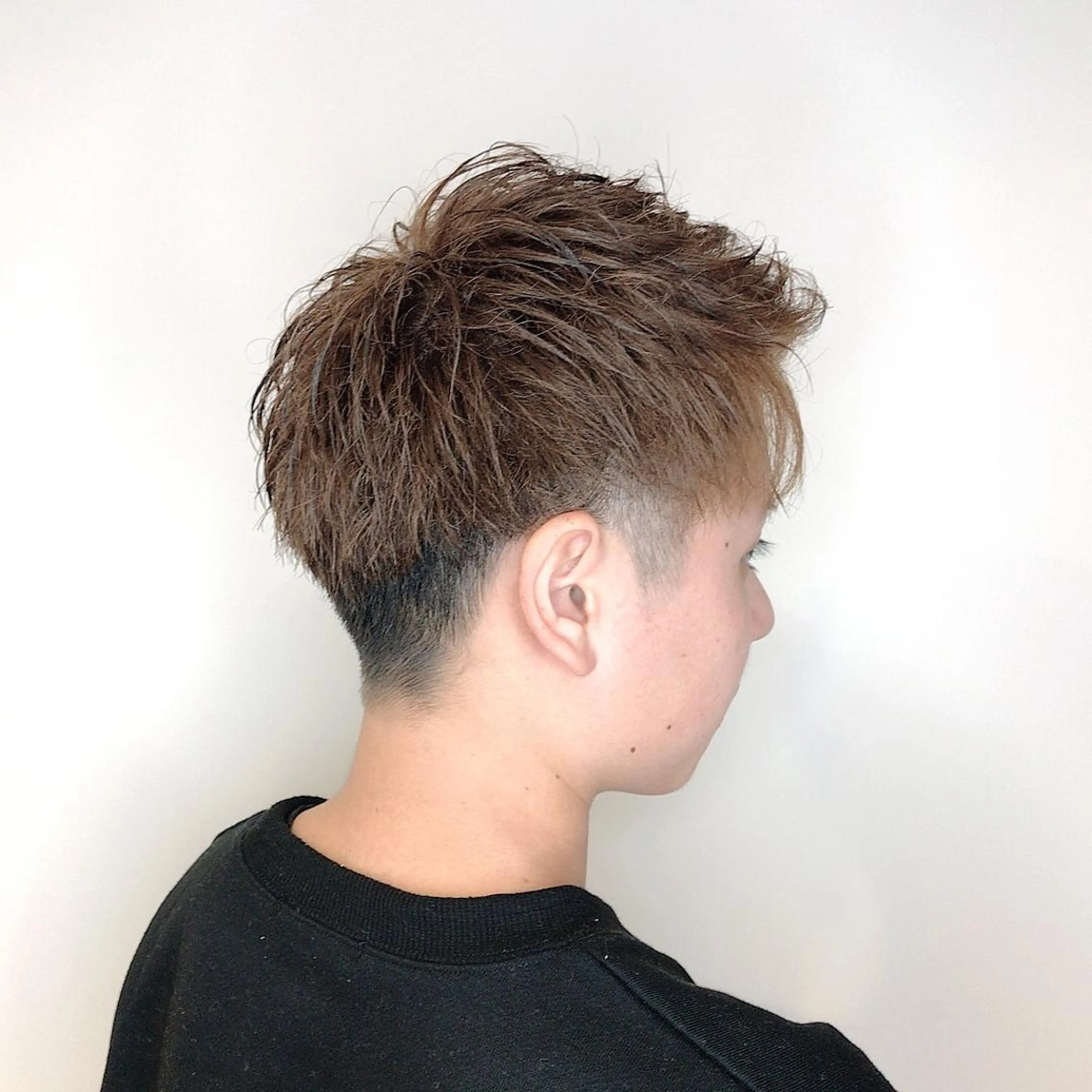 ショート メンズ LUXBE LUCE ひなののヘアスタイル