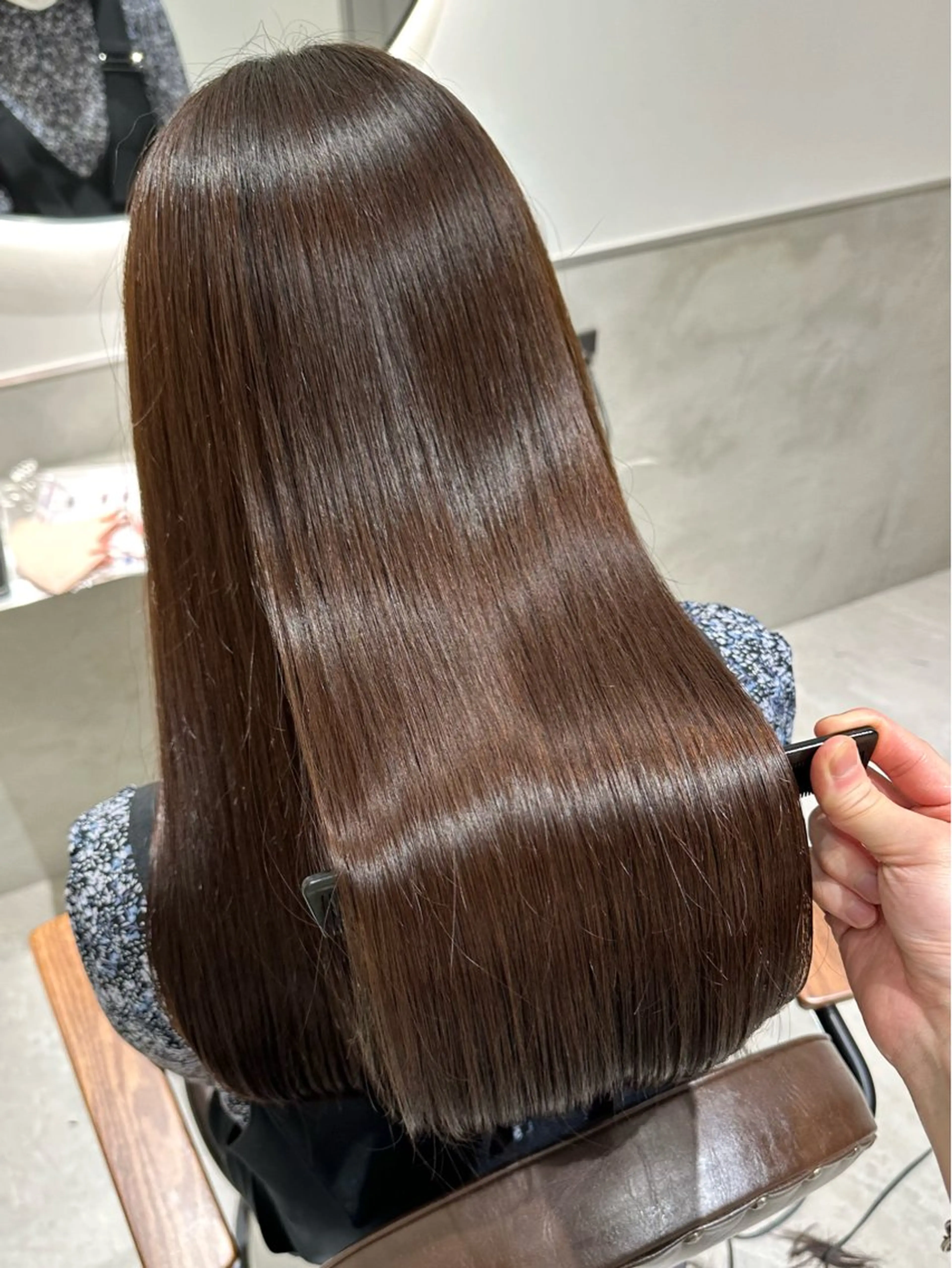 ロング 銀座No.1髪質改善 縮毛矯正/本木のヘアスタイル