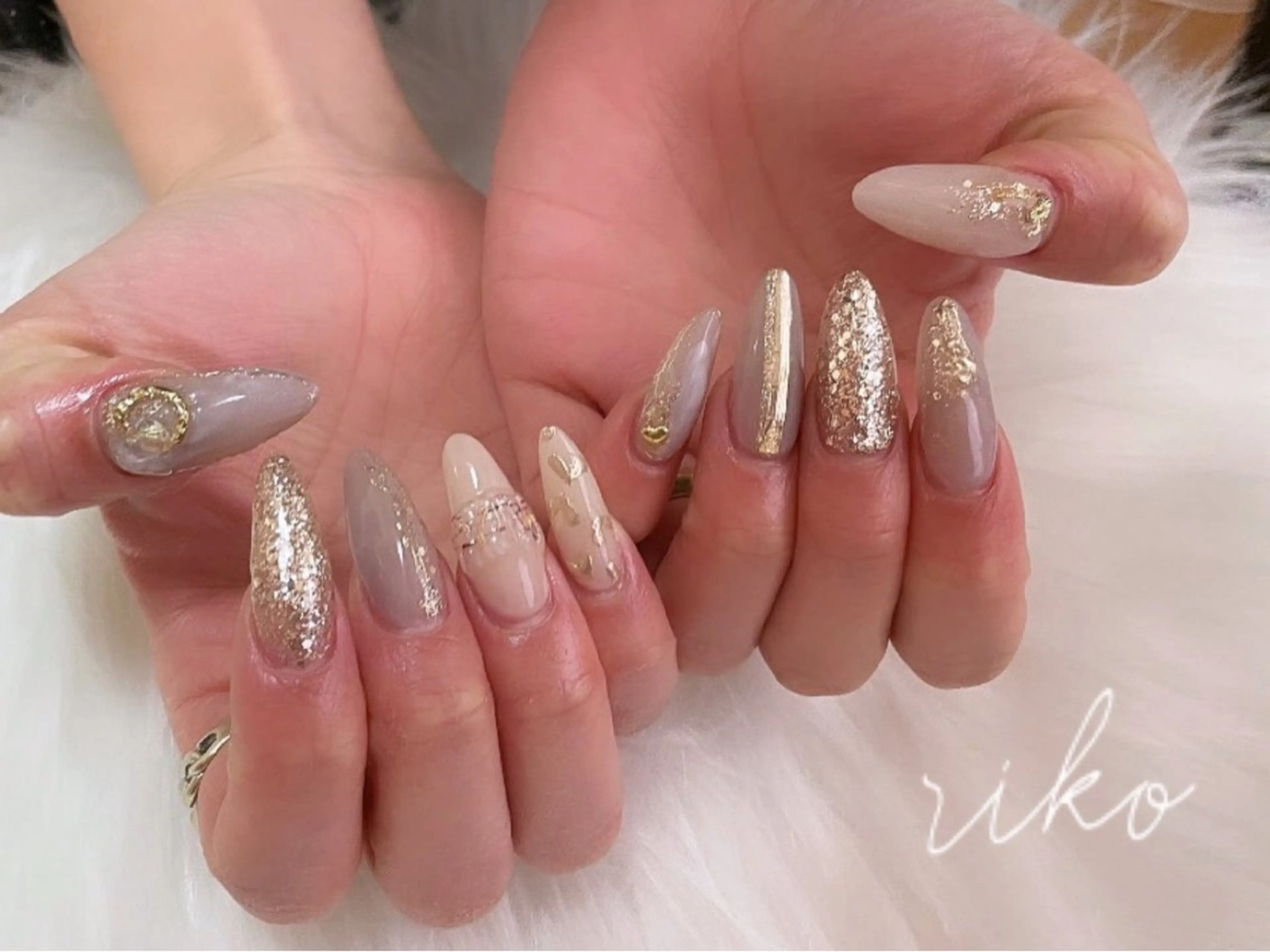 ネイル ハンドネイル riko nailのネイルデザイン