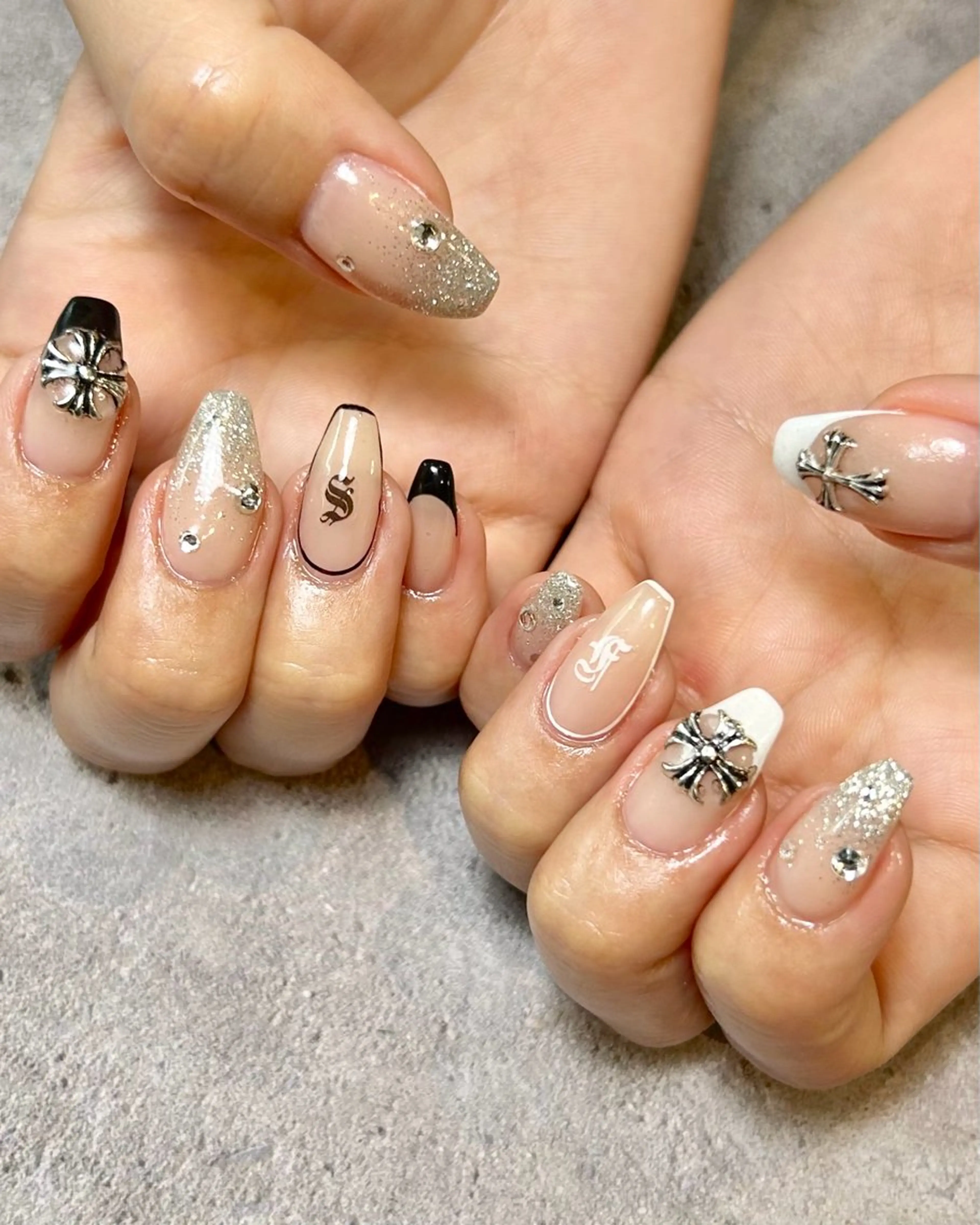 ネイル 持ち込み ハンドネイル Reflection marikoのネイルデザイン