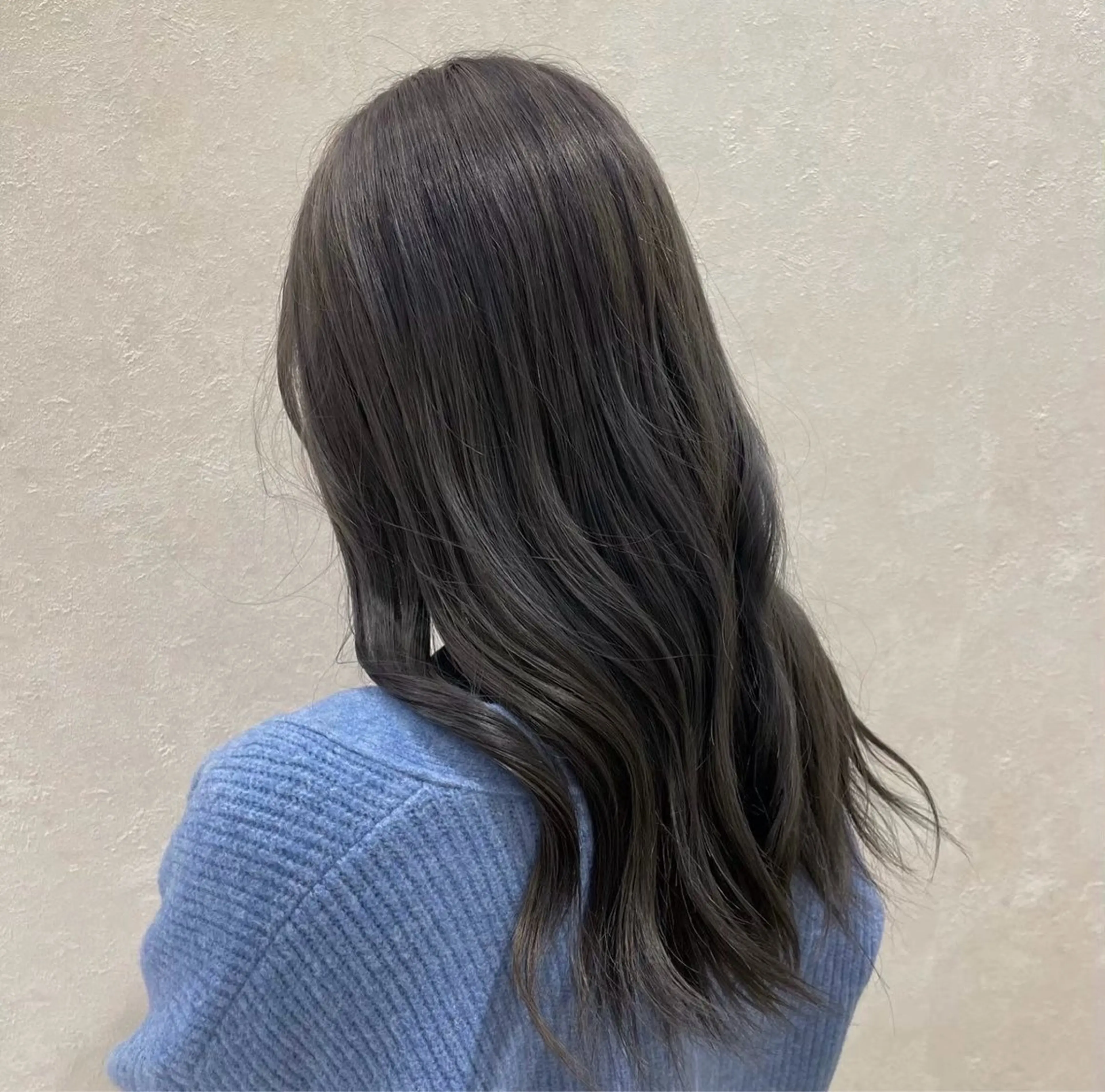 セミロング カラー 山本 傑のヘアスタイル