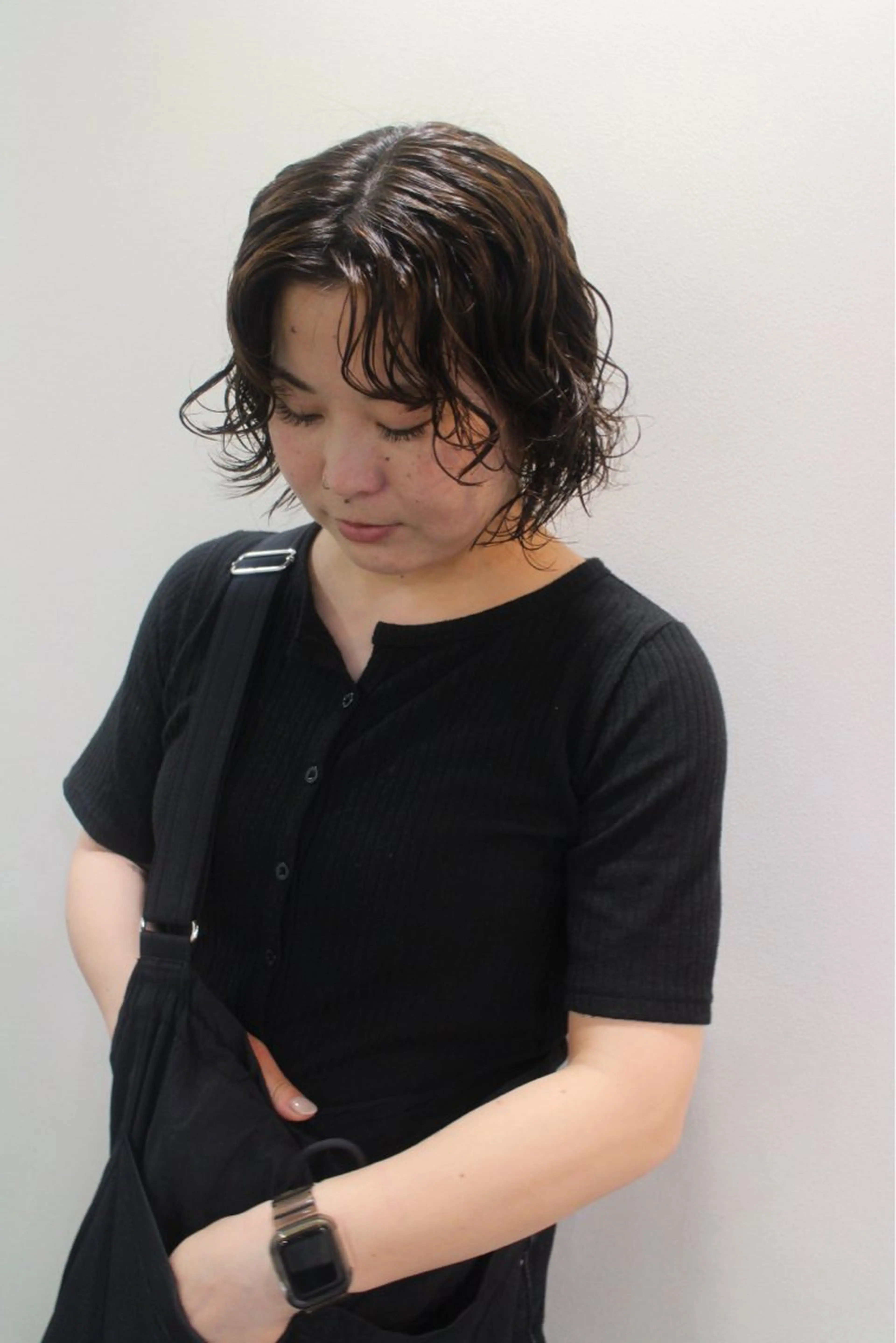 ショート パーマ カーリーパーマ/ 透明ｶﾗｰ/MIKUのヘアスタイル