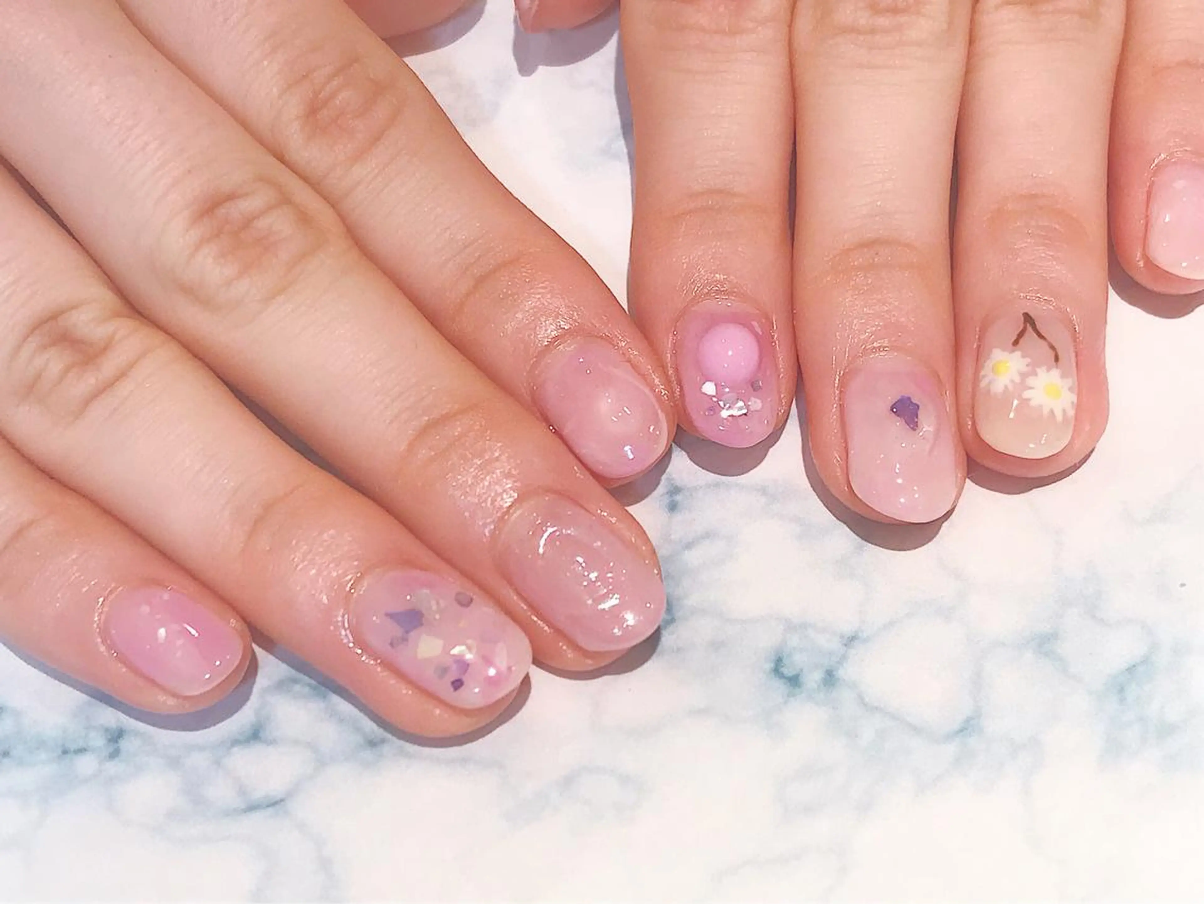 ネイル ハンドネイル もとまつ さちこのネイルデザイン