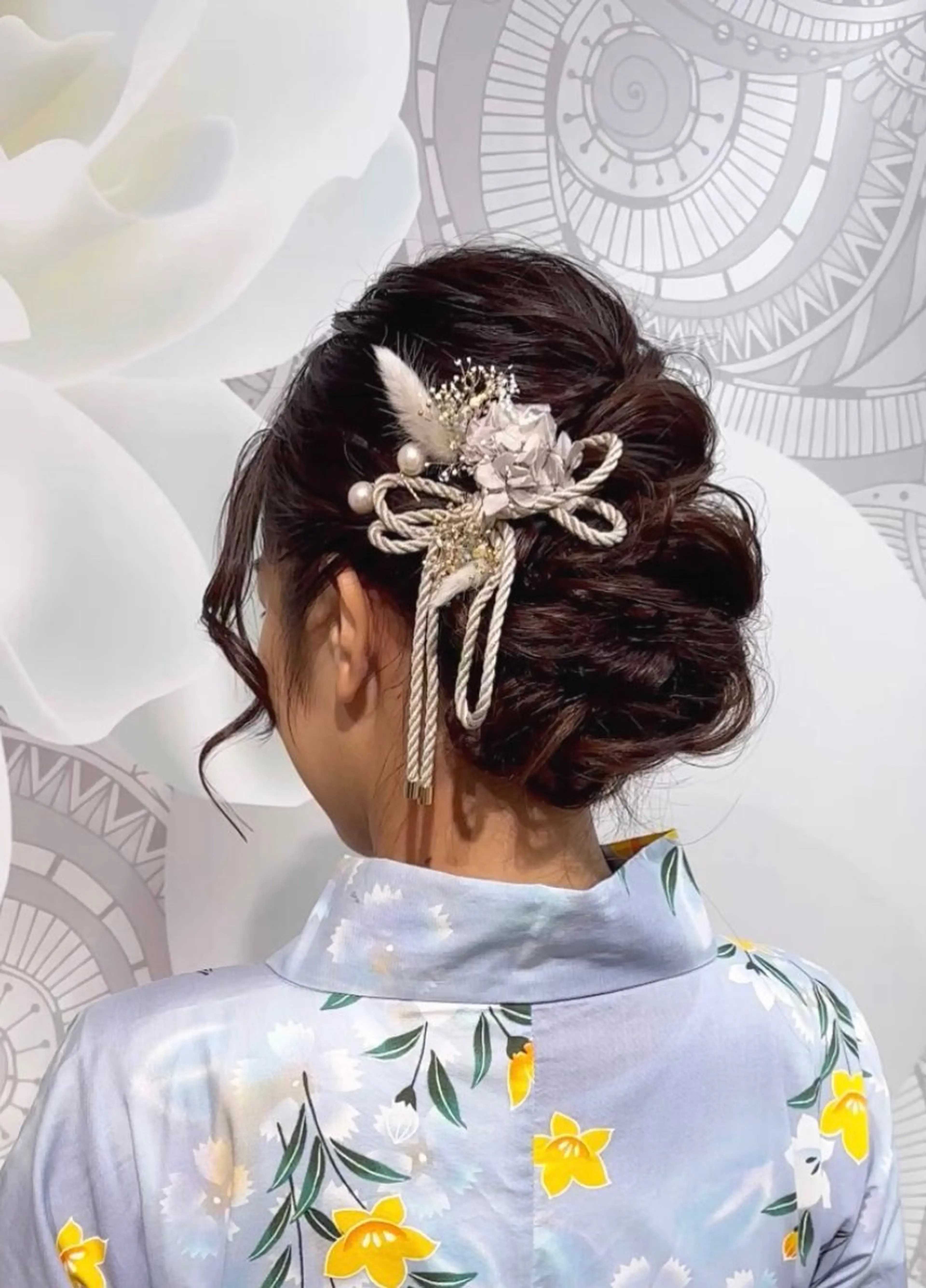 セミロング ヘアセット laera.gtd SATOのヘアスタイル