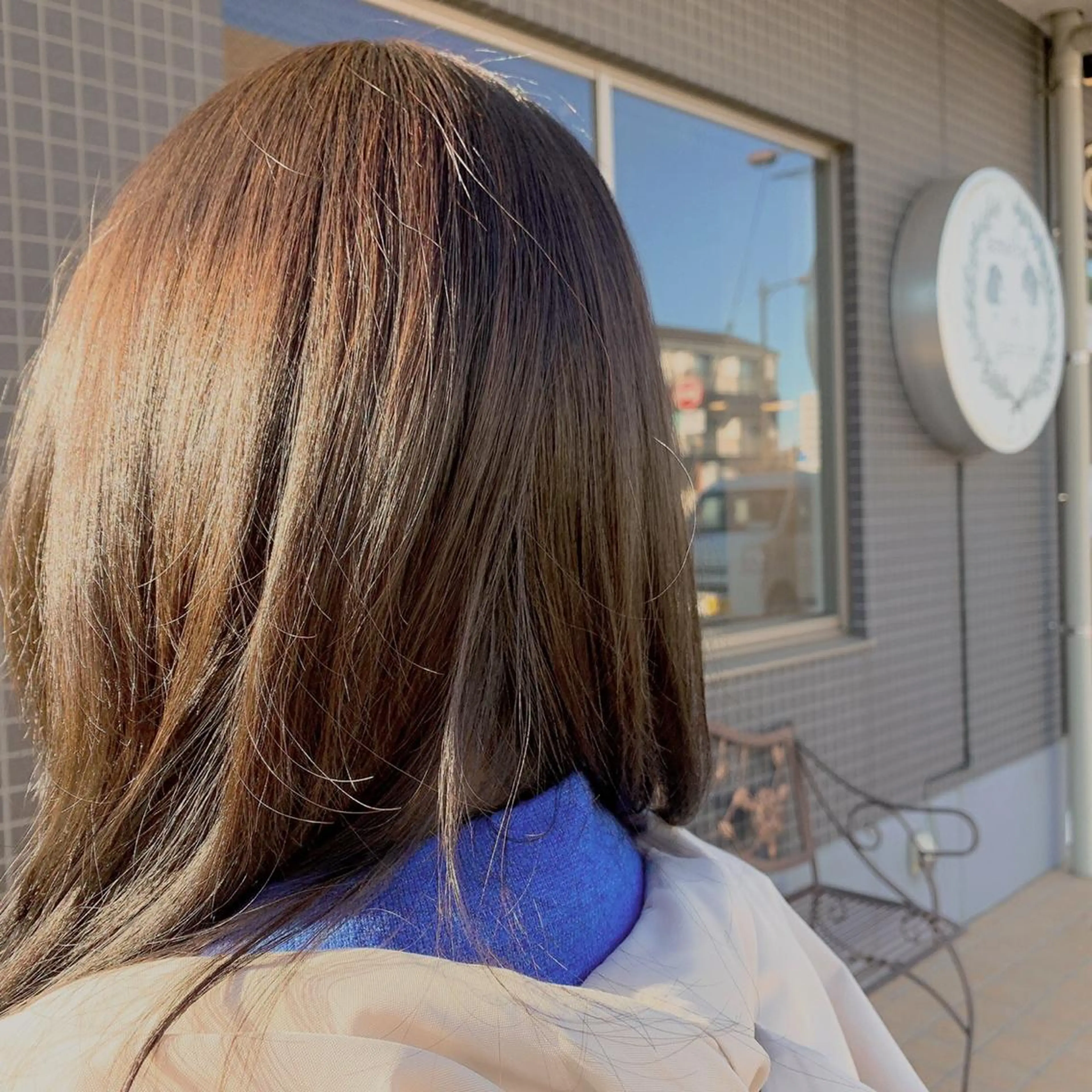 セミロング カラー Yamamoto. Mのヘアスタイル