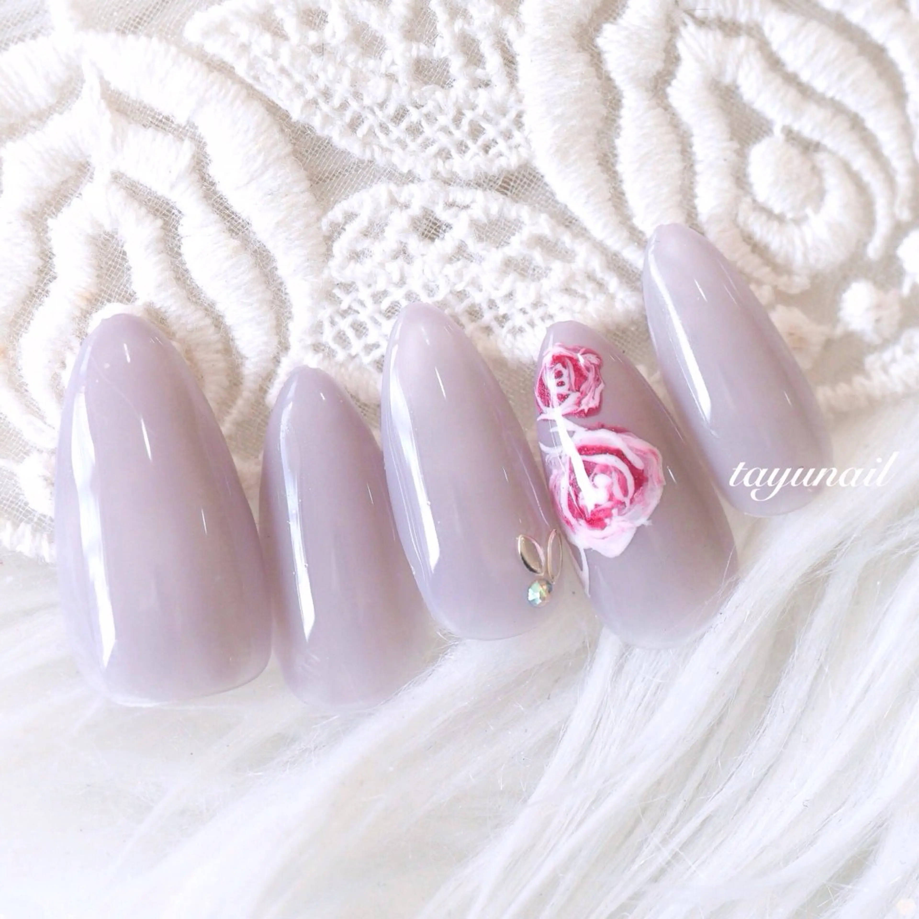 ネイル アートネイル ジェルネイル パラジェル ハンドネイル ネイルサロン 【たゆnail】のネイルデザイン