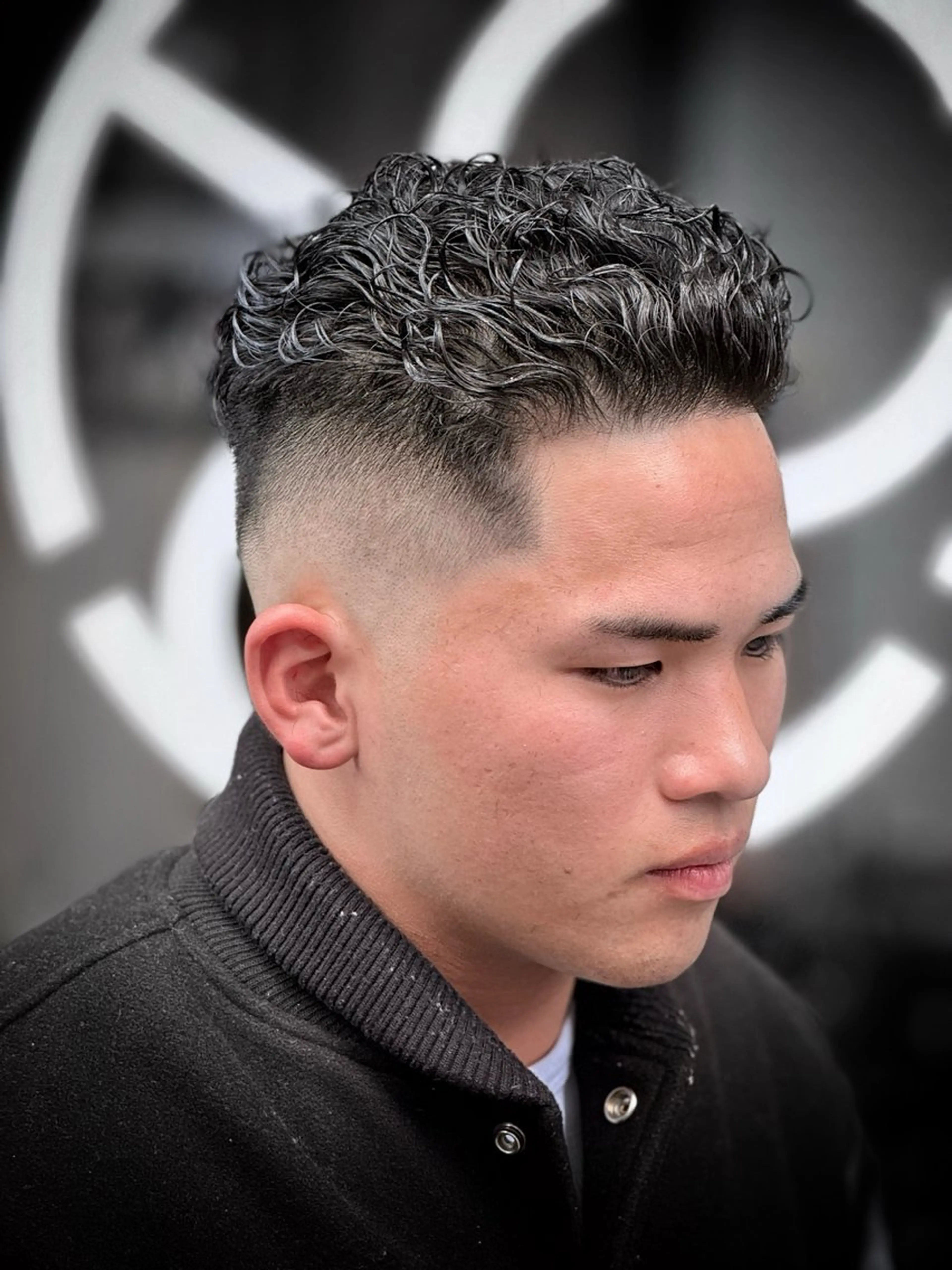 メンズカット+極道パーマ ¥10900(フェード可)の写真