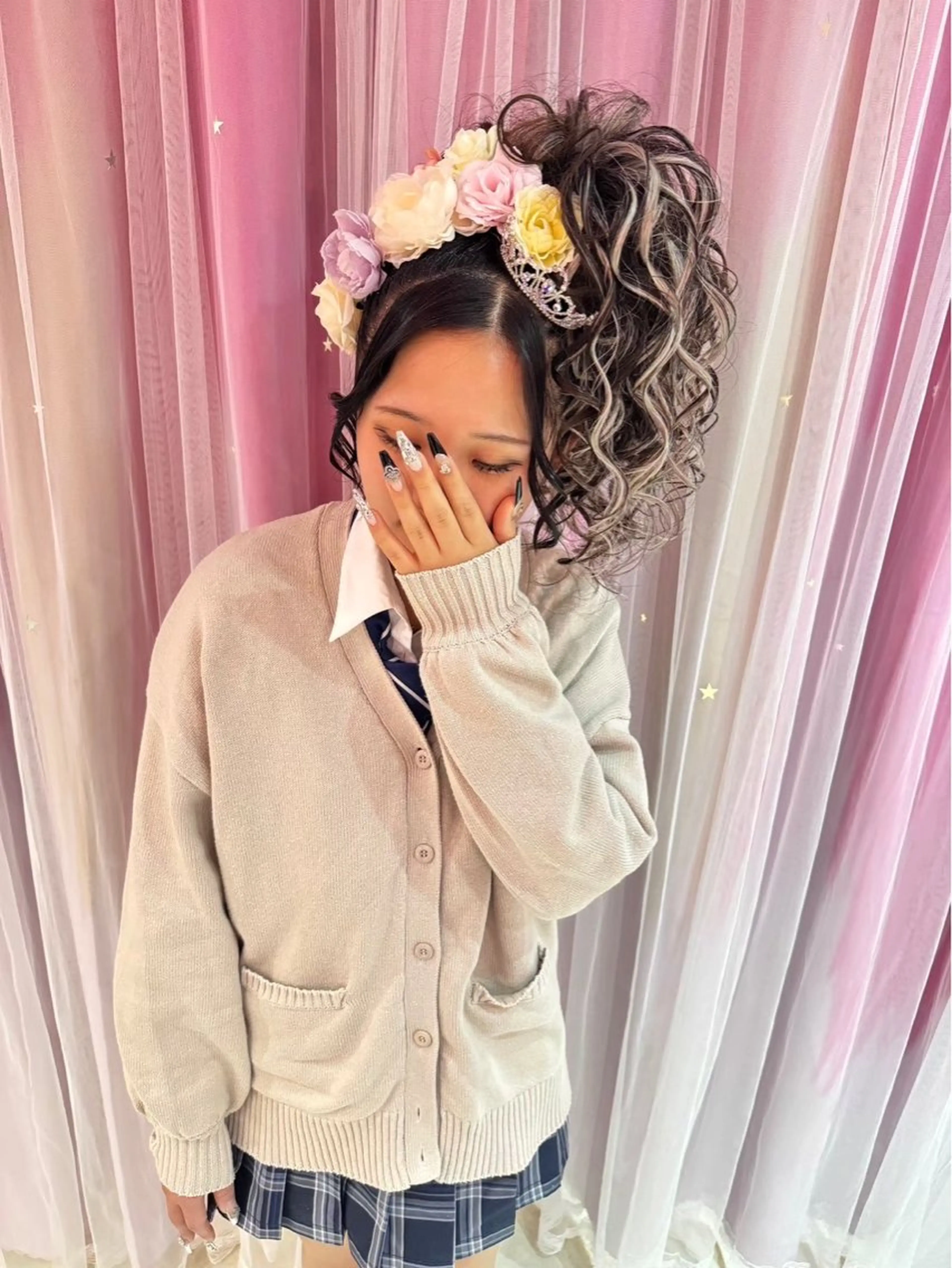 ロング hanaCoco水戸店所属・hanaCoco ハナココのヘアスタイル