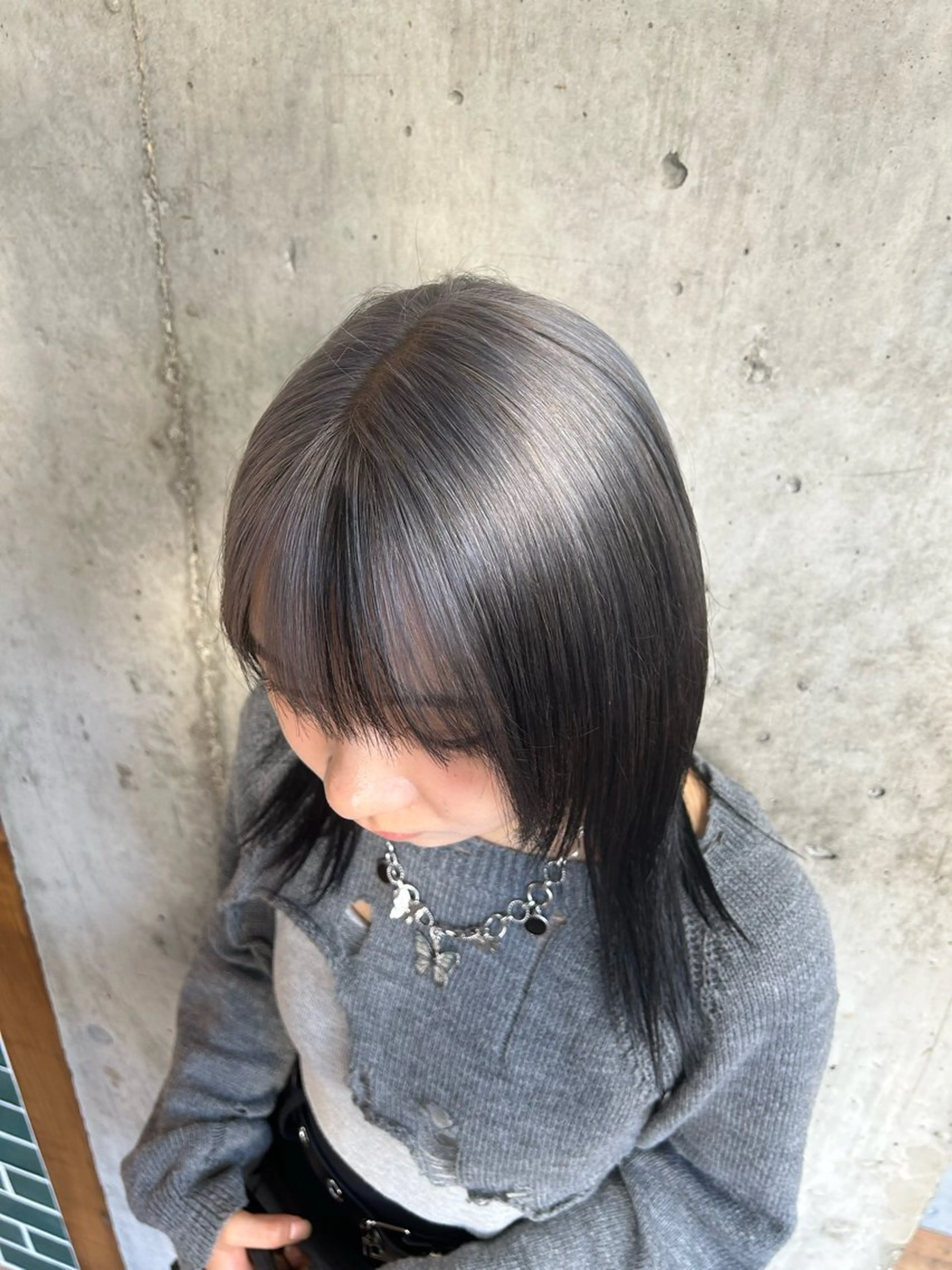 ロング カラー ヘアカラー トリートメント 🎨デザイン🥇 美髪・艶髪 日暮千敬のヘアスタイル