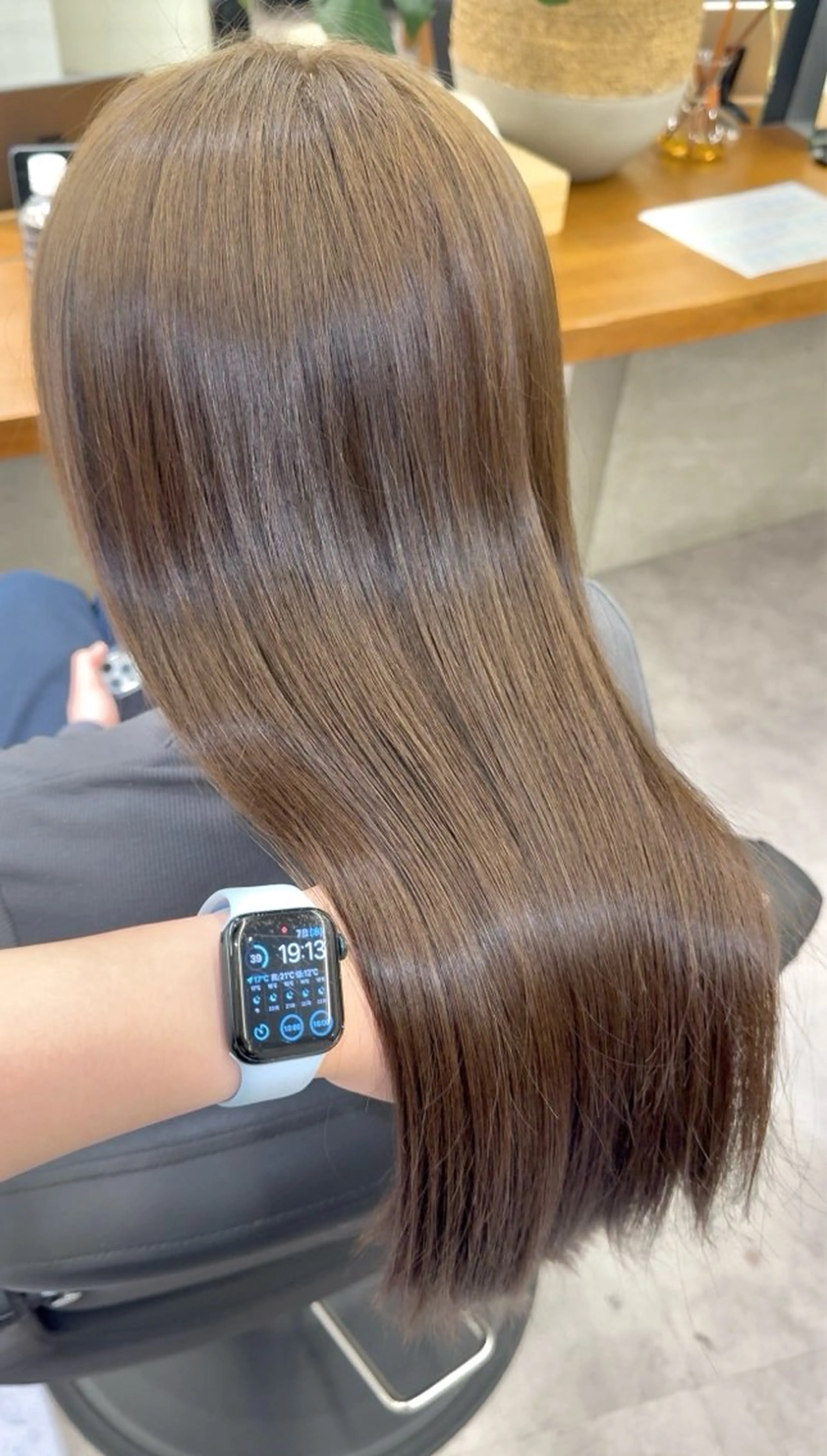 ロング アッシュ 🌼柴田 梨夢🌼のヘアスタイル