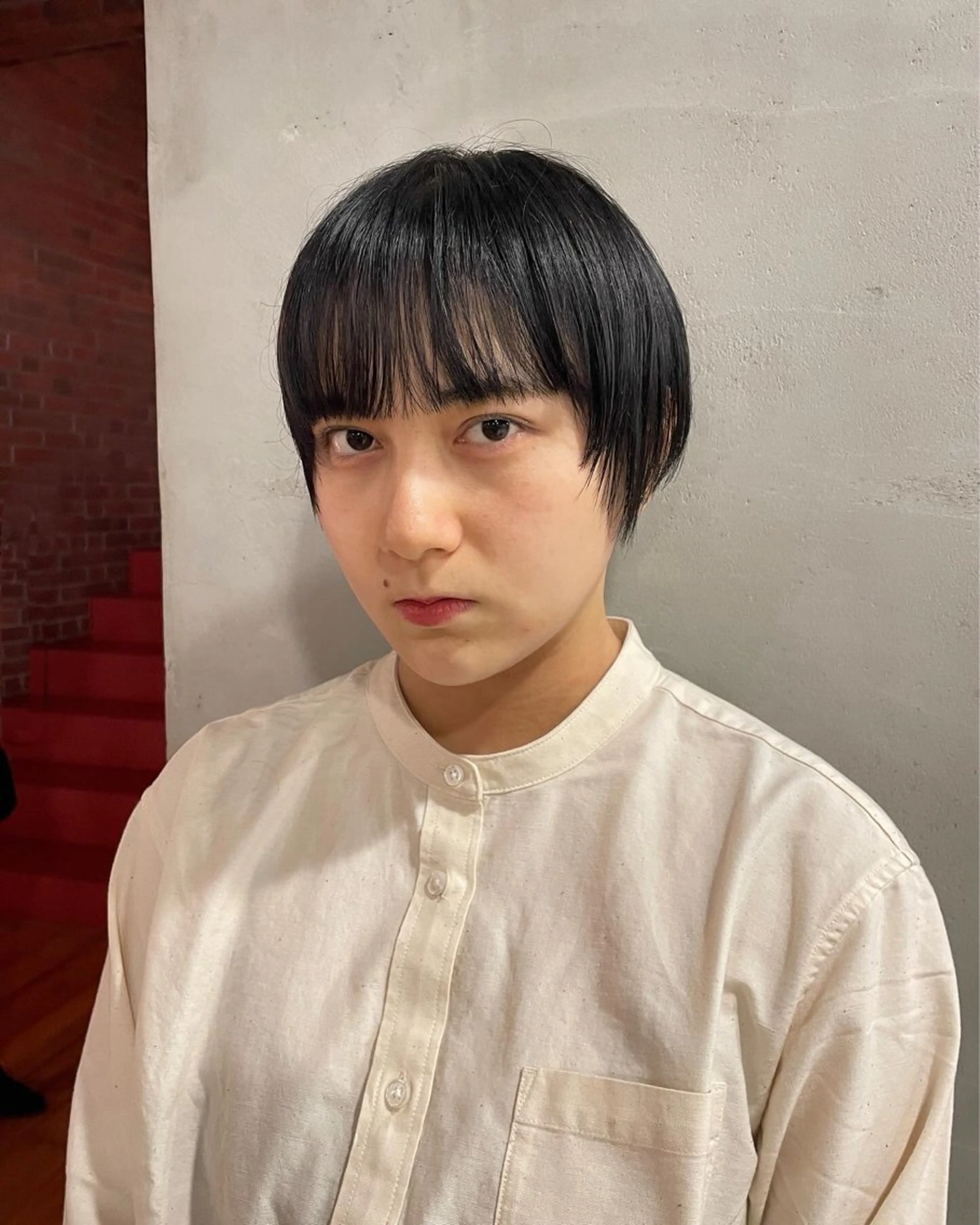 ショート ショートヘア カット 堀籠 あかりのヘアスタイル