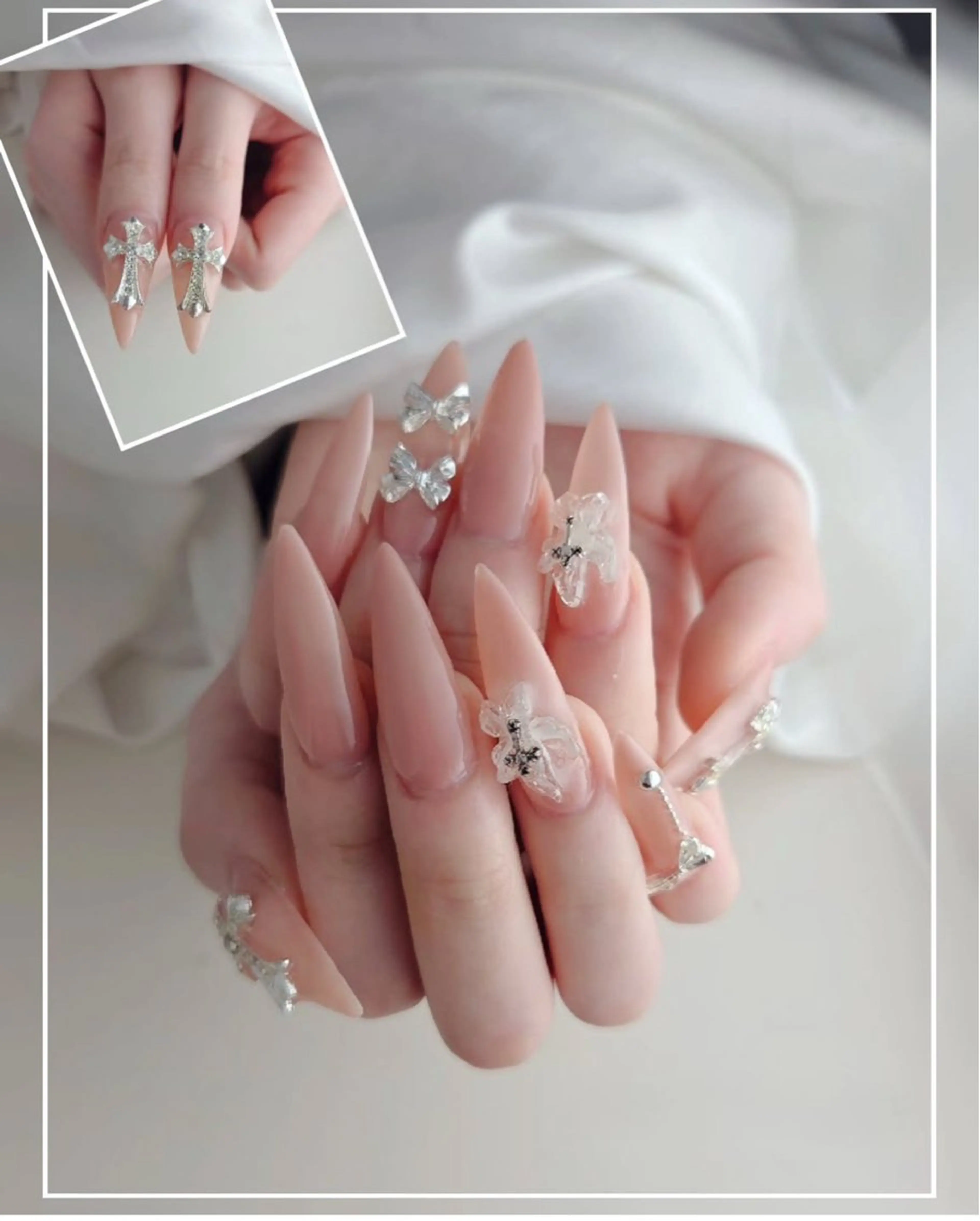 ネイル アニマル柄 オーロラネイル チークネイル フラッシュネイル ジェルネイル ハンドネイル Lyna 池袋のネイルデザイン