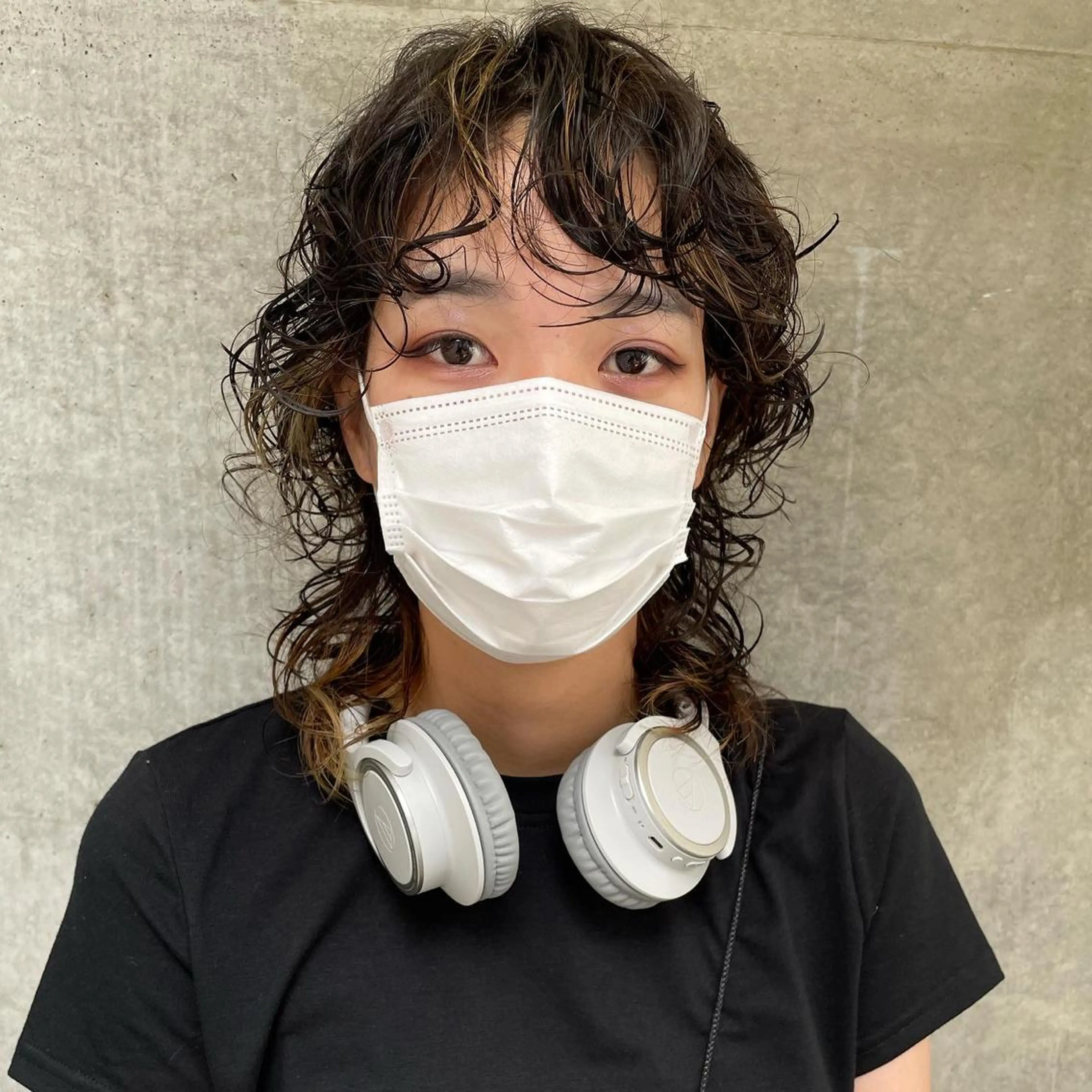 ミディアム カラー パーマ ヘアカラー トリートメント ヘッドスパ 高評価/パーマ平塚 章悟【tetsu】のヘアスタイル