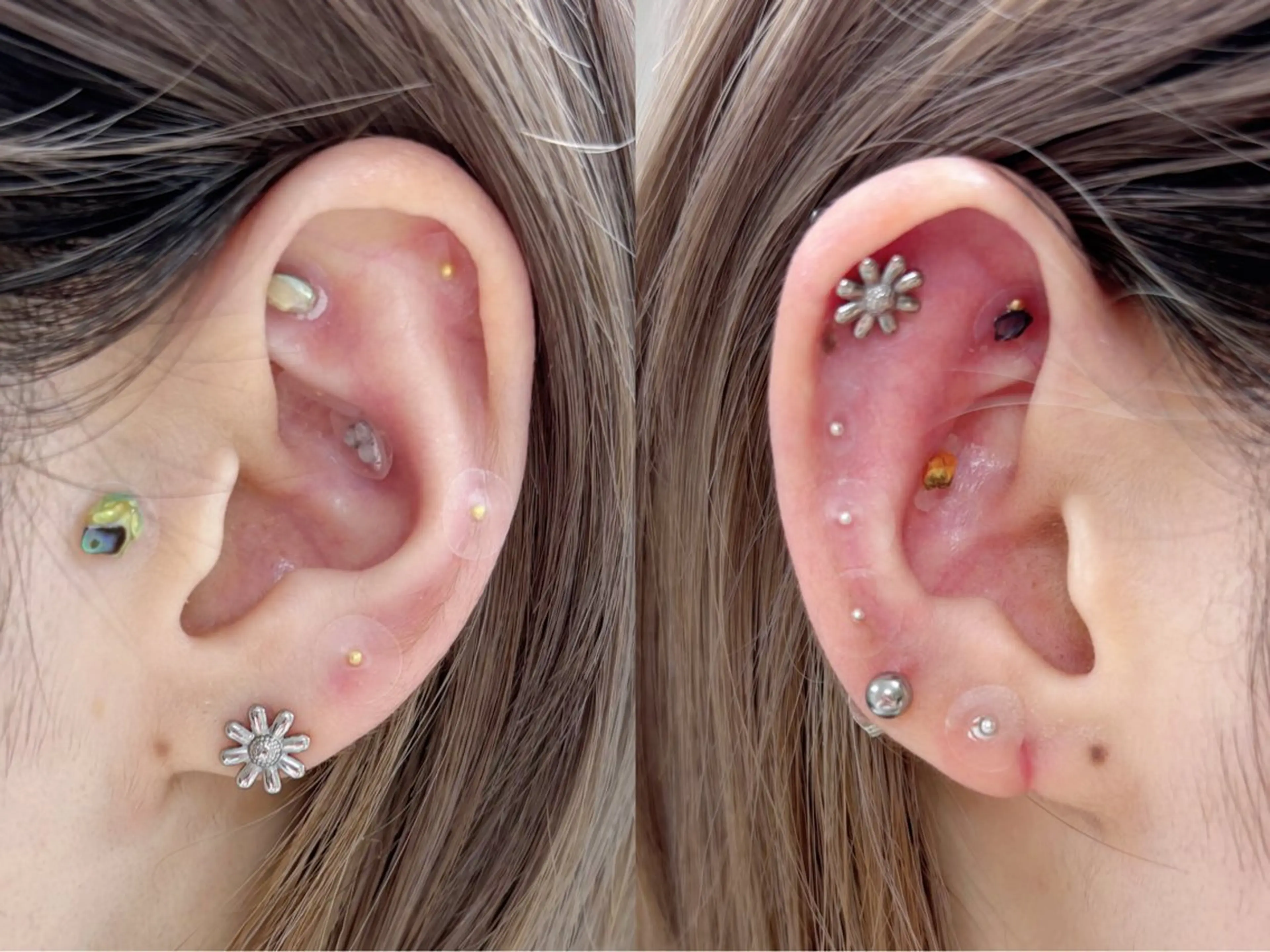 NEW】耳ツボジュエリー20粒（両耳）体調サポートとおしゃれを一緒に♪の写真