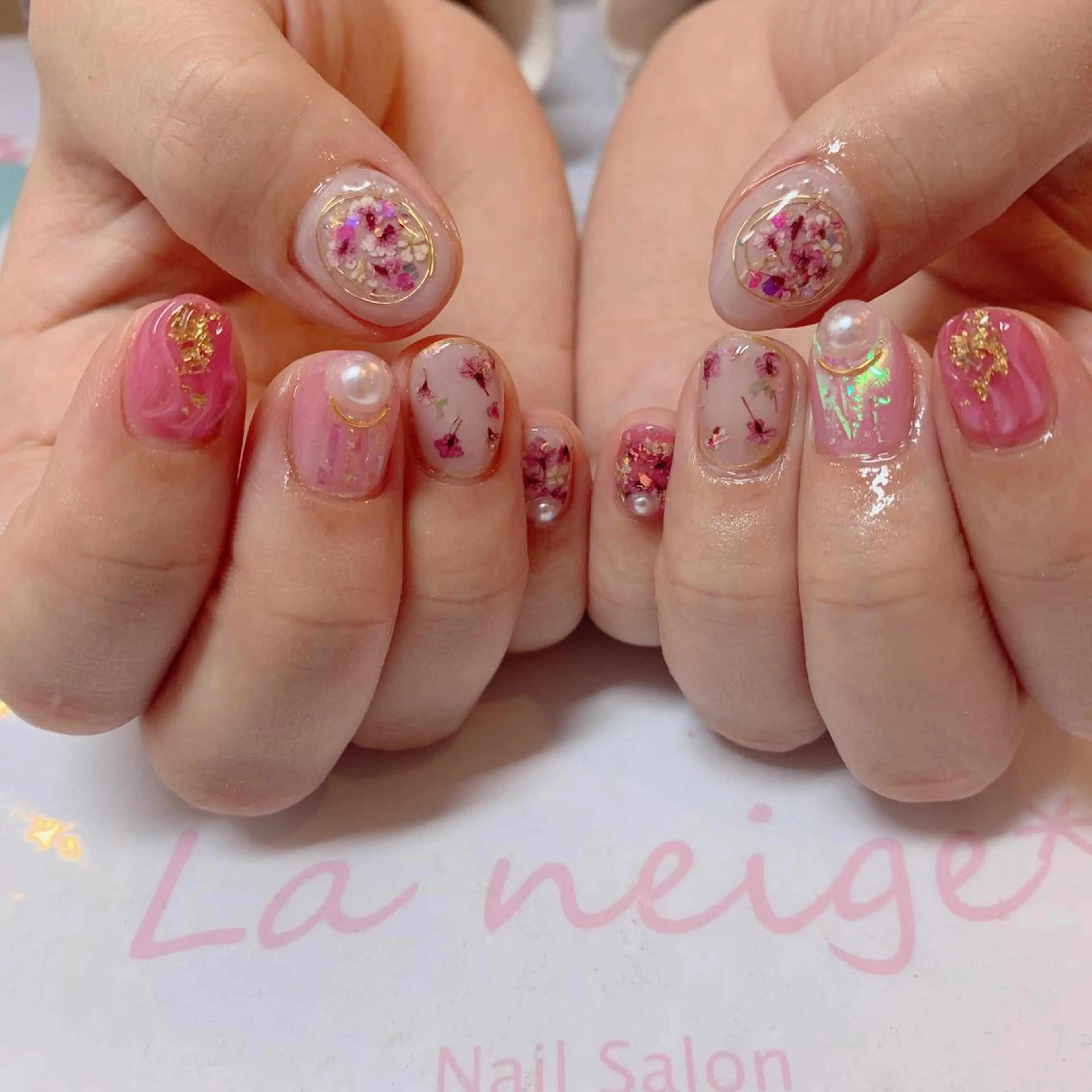 ネイル La neige* yuki 🐩🌙のネイルデザイン