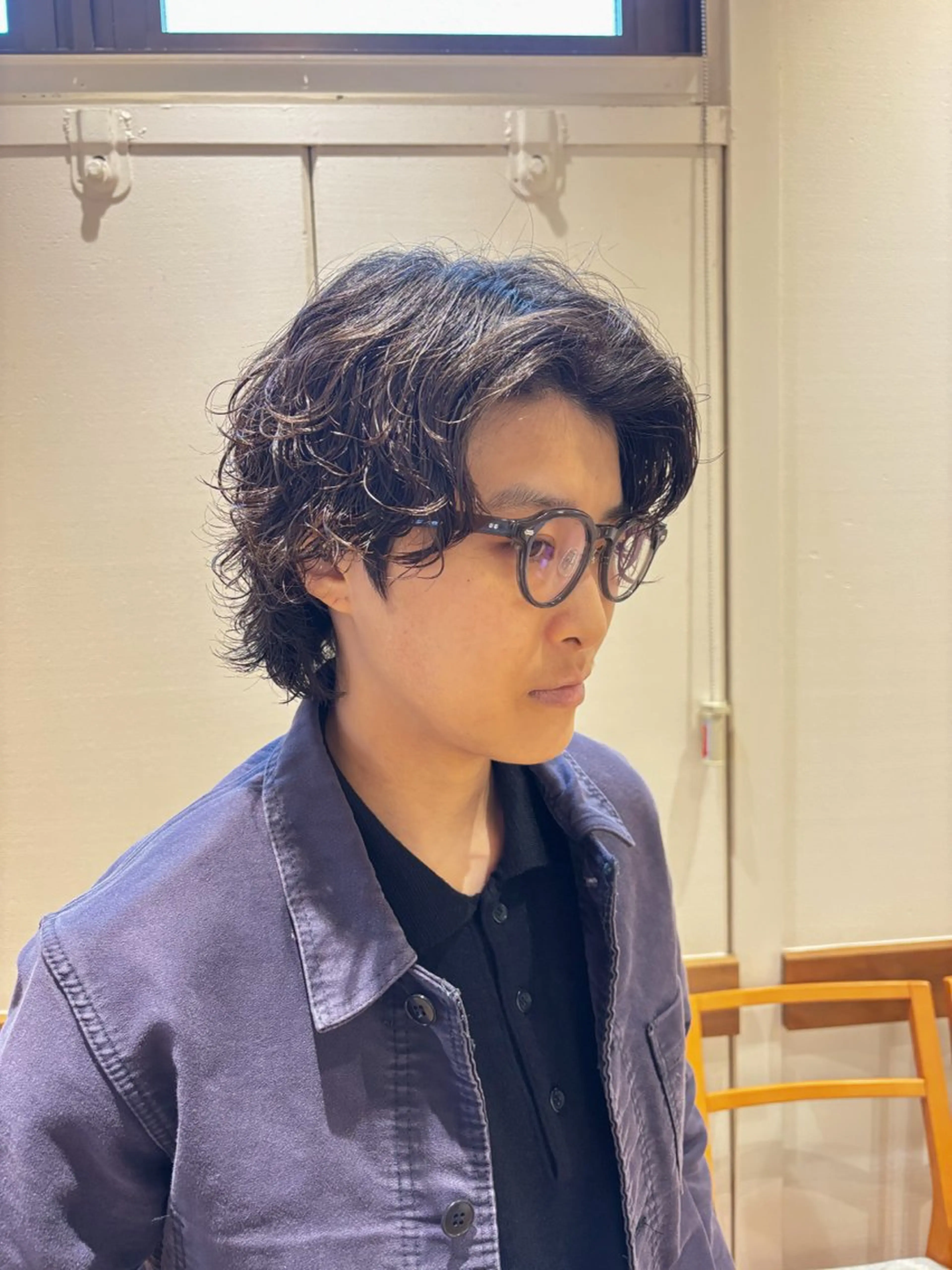 パーマ メンズ datsche所属・水谷 俊一のヘアスタイル