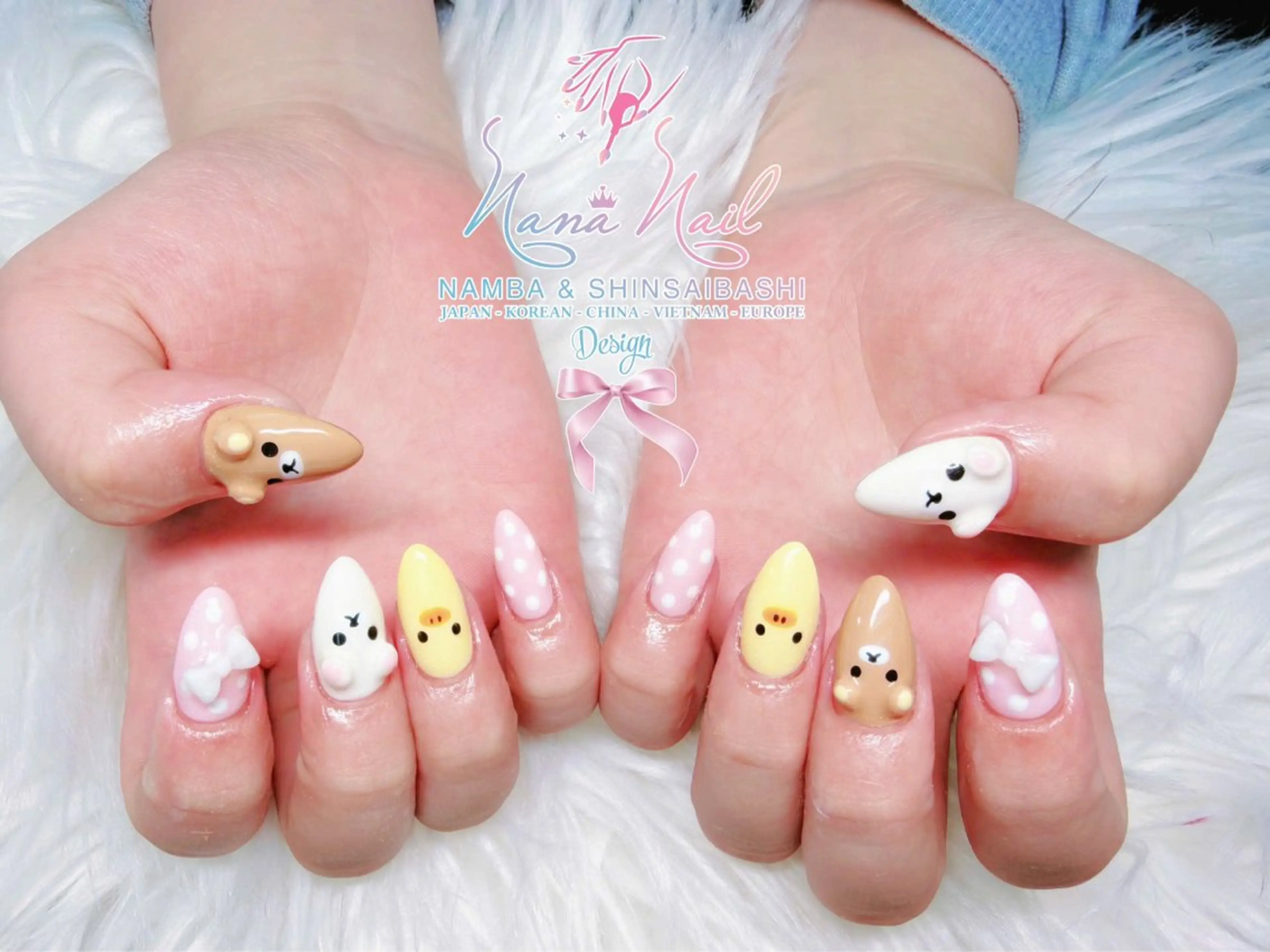 ネイル フットネイル ジェルネイル 持ち込み ネイルチップ ハンドネイル リナネイル 長堀橋店／東心斎橋店のネイルデザイン