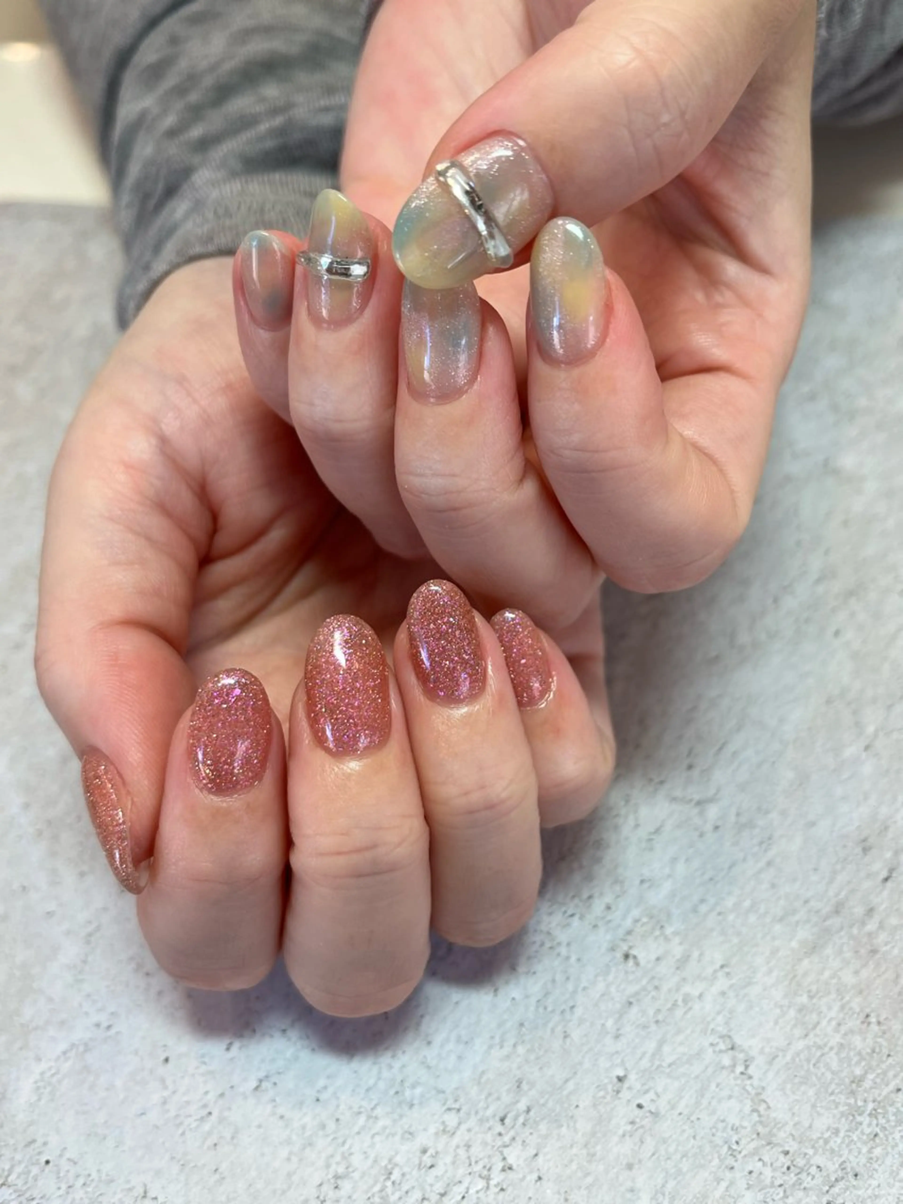 ネイル ハンドネイル 【LINON】 airiのネイルデザイン