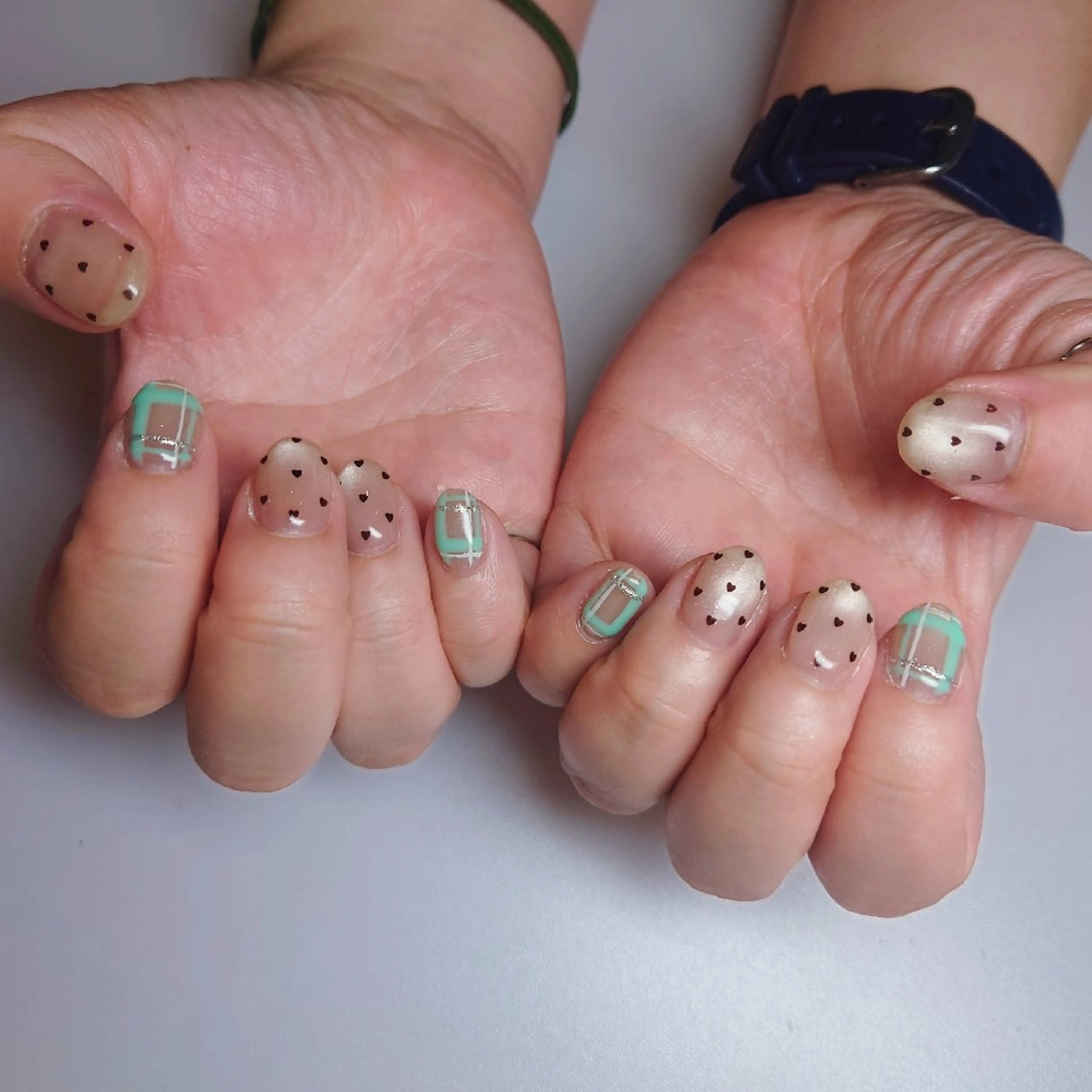 ネイル ホログラムネイル nailme! 遠藤智佳のネイルデザイン