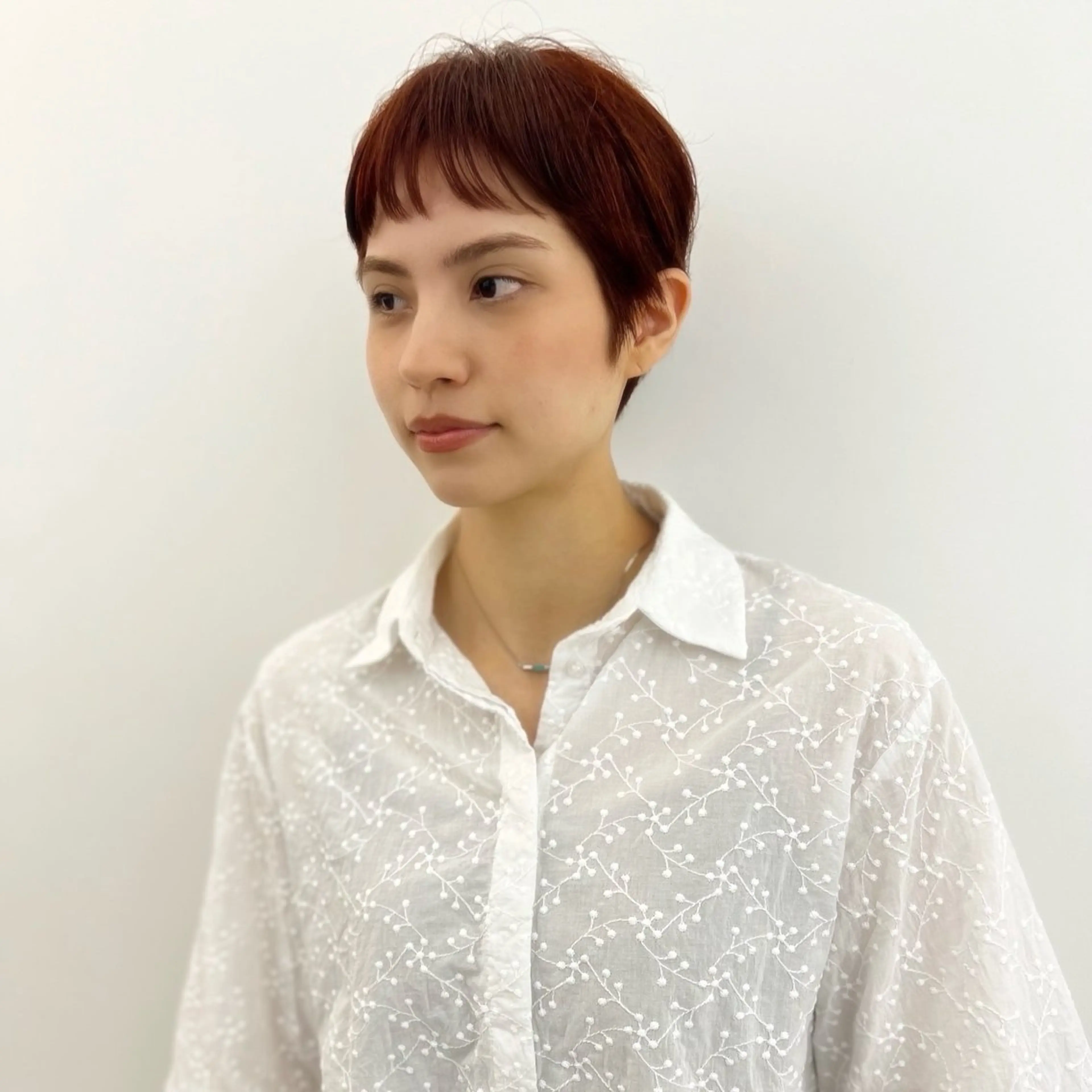 ショート カラー カット ヘアカラー era shioriのヘアスタイル