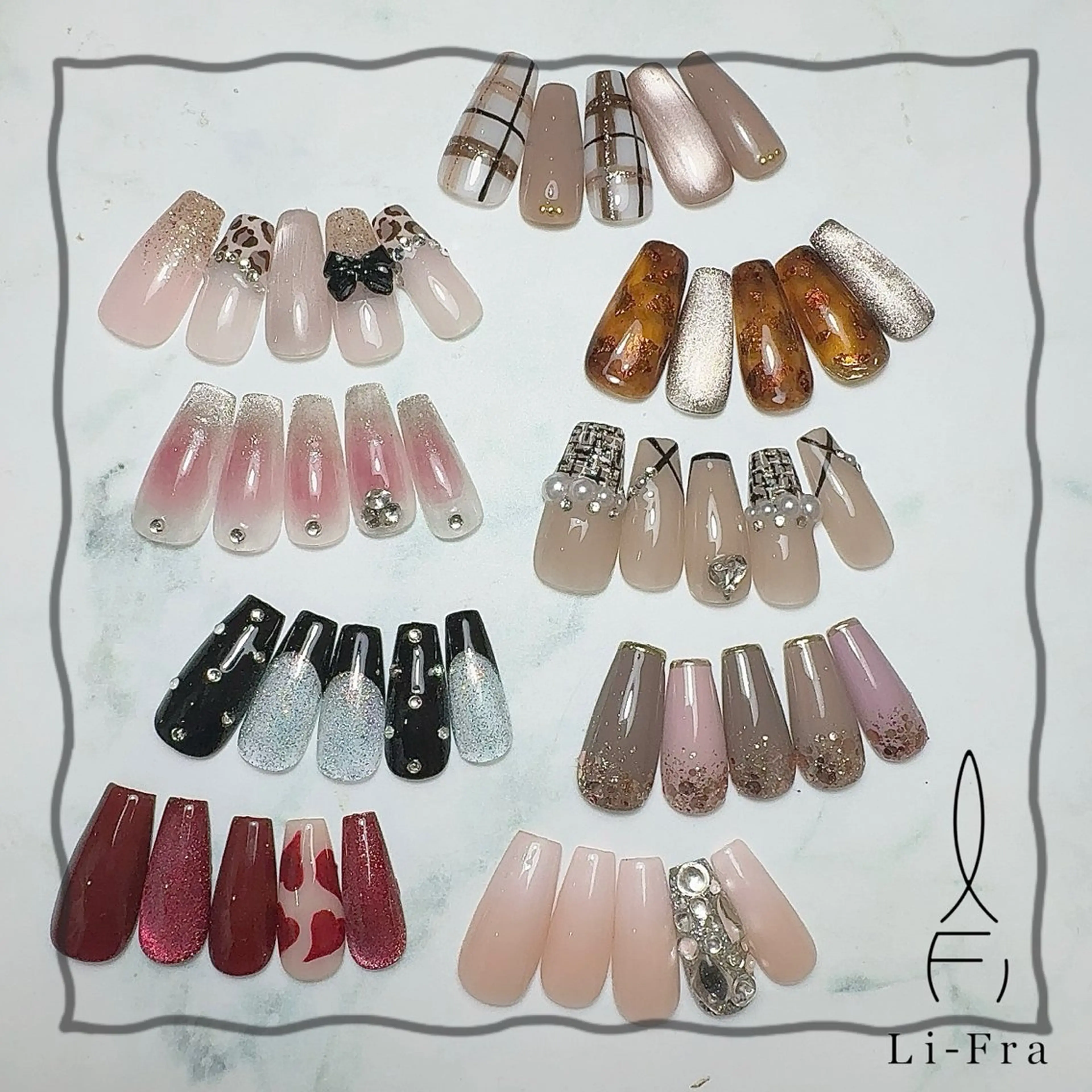 次世代チップ長さ出し定額デザイン💫の写真