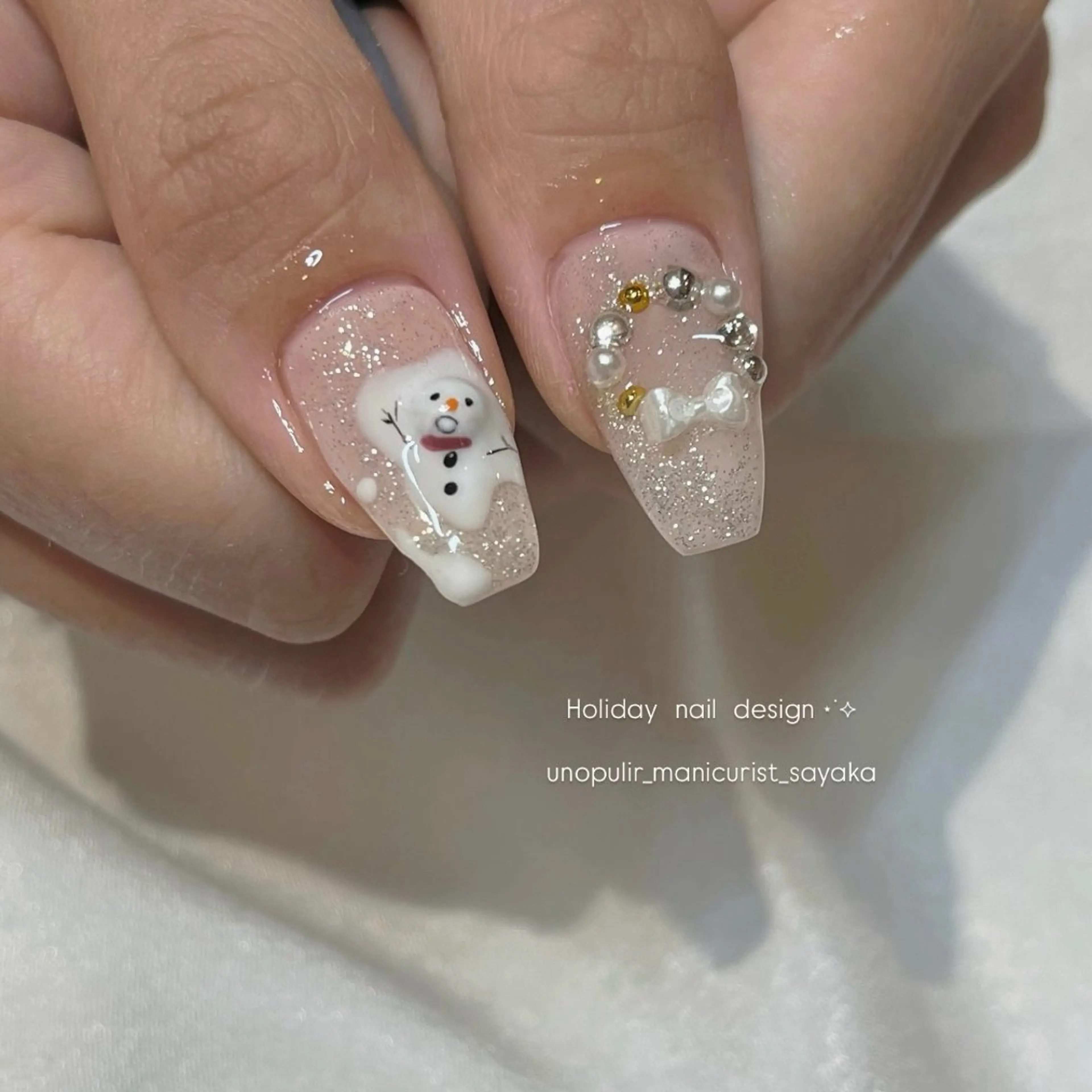 ネイル unopulir Sayakaのネイルデザイン