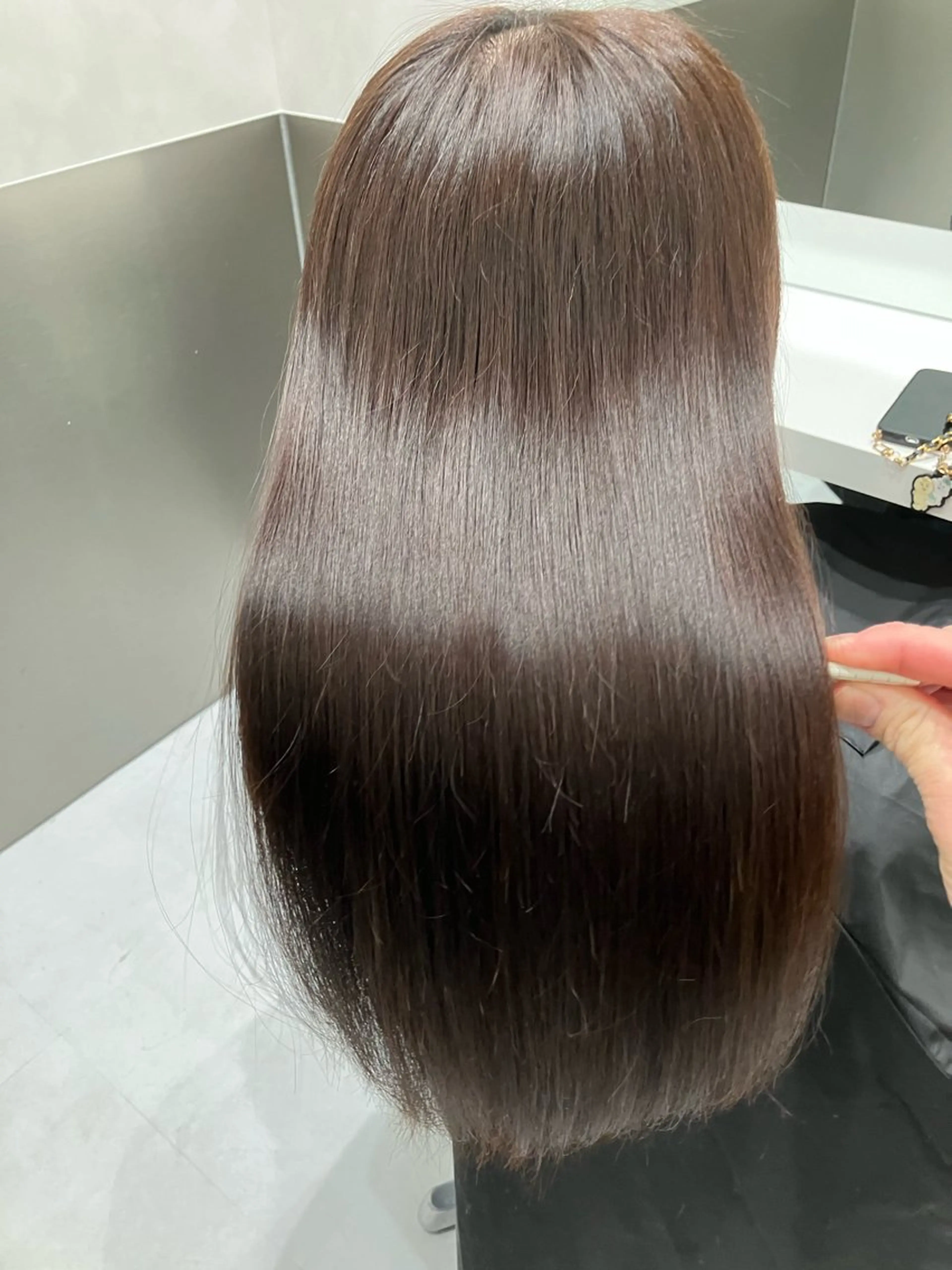 ロング トリートメント GO TODAY SHAIRE SALON原宿vita店舗所属・💖ブリーチなし透明 感💖ASAHIのヘアスタイル