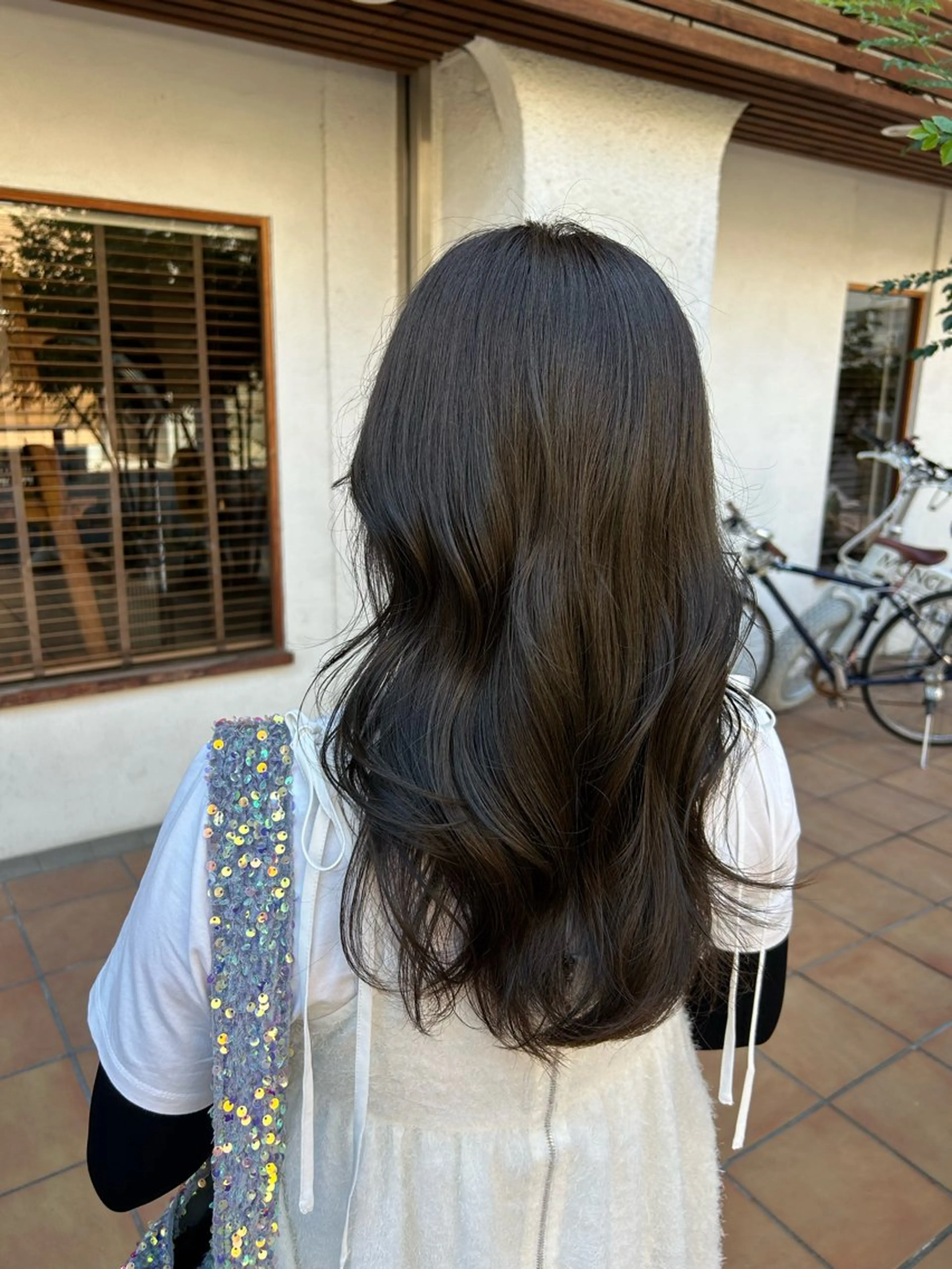 ロング カラー ヘアカラー トリートメント ヘッドスパ putri 川邉 優花のヘアスタイル