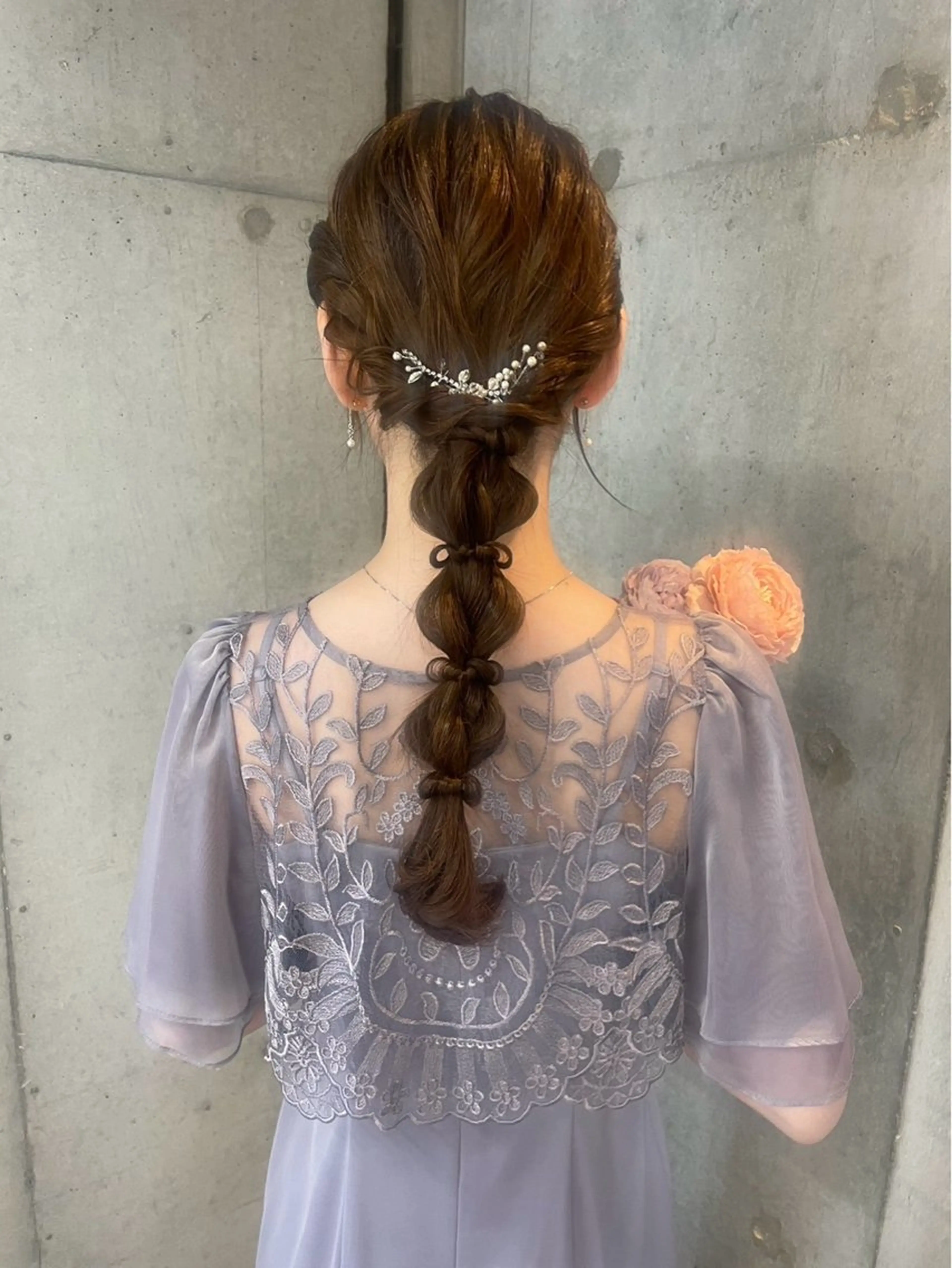 ロング ヘアアレンジ ヘアセット 美髪× ヘアセット✨Araiのヘアスタイル