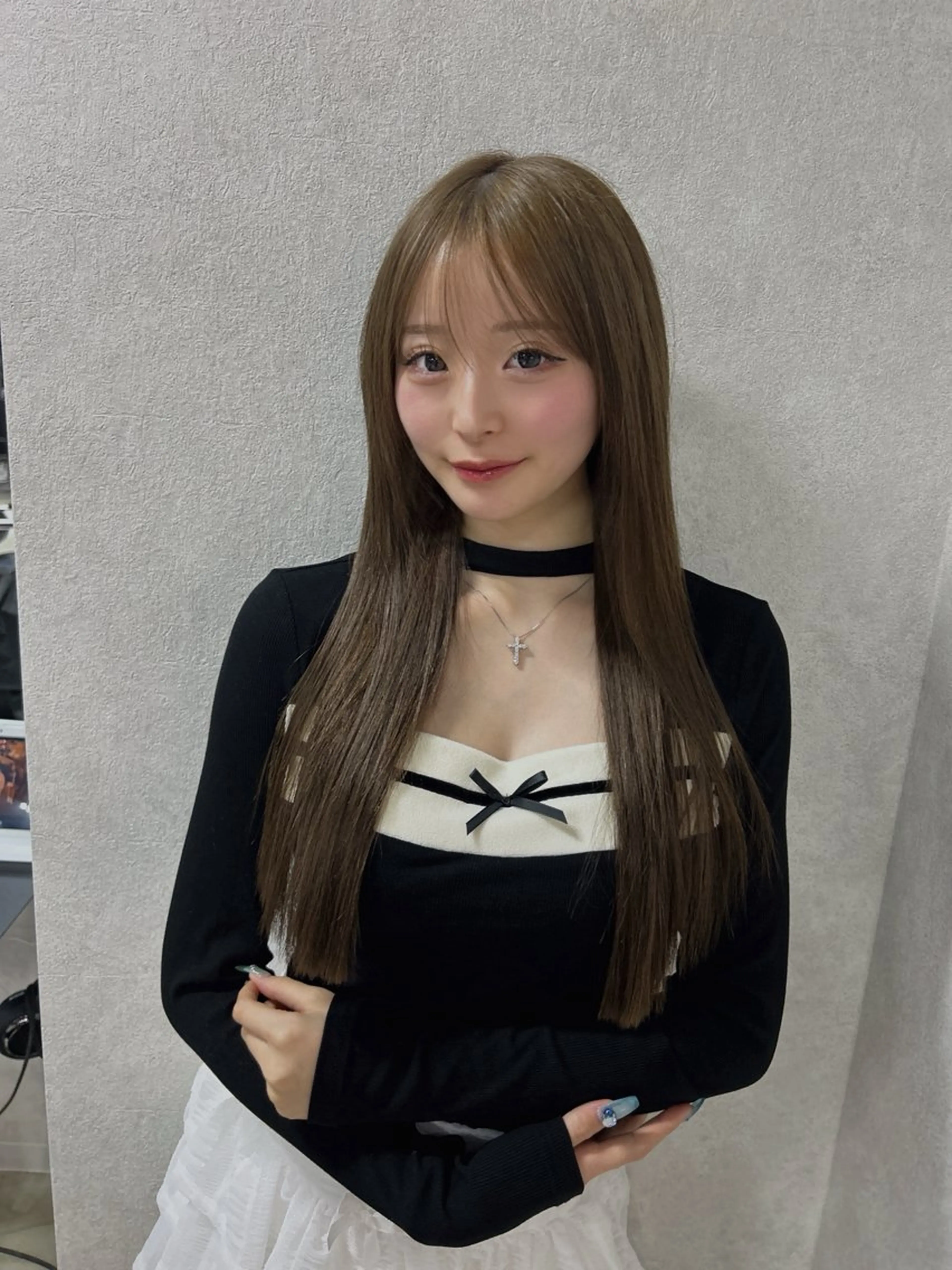 ロング カラー レイヤーカット トリートメント ワンホンヘア/ 透明感カラー/ゆうとのヘアスタイル