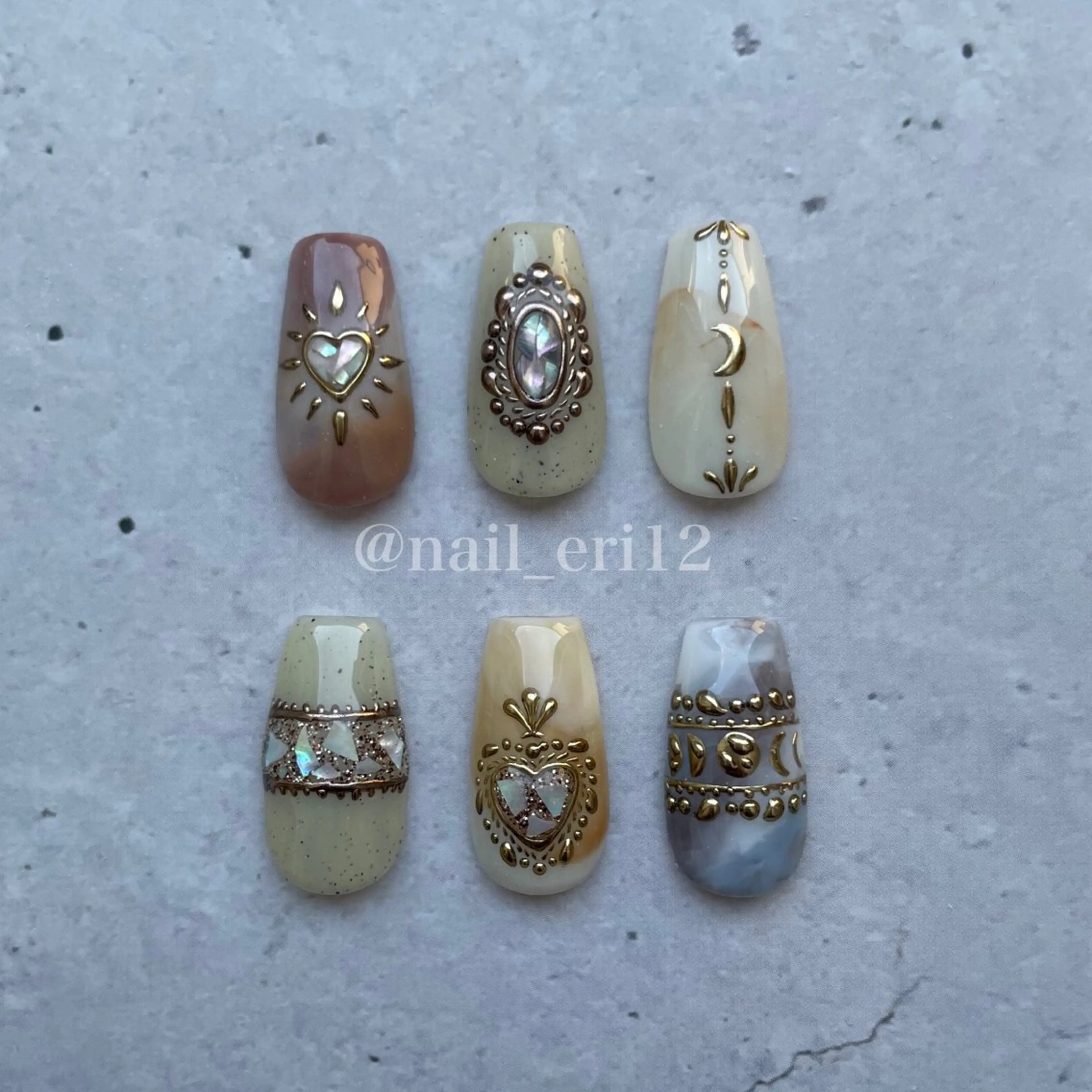 ネイル nail salon &e eriのネイルデザイン