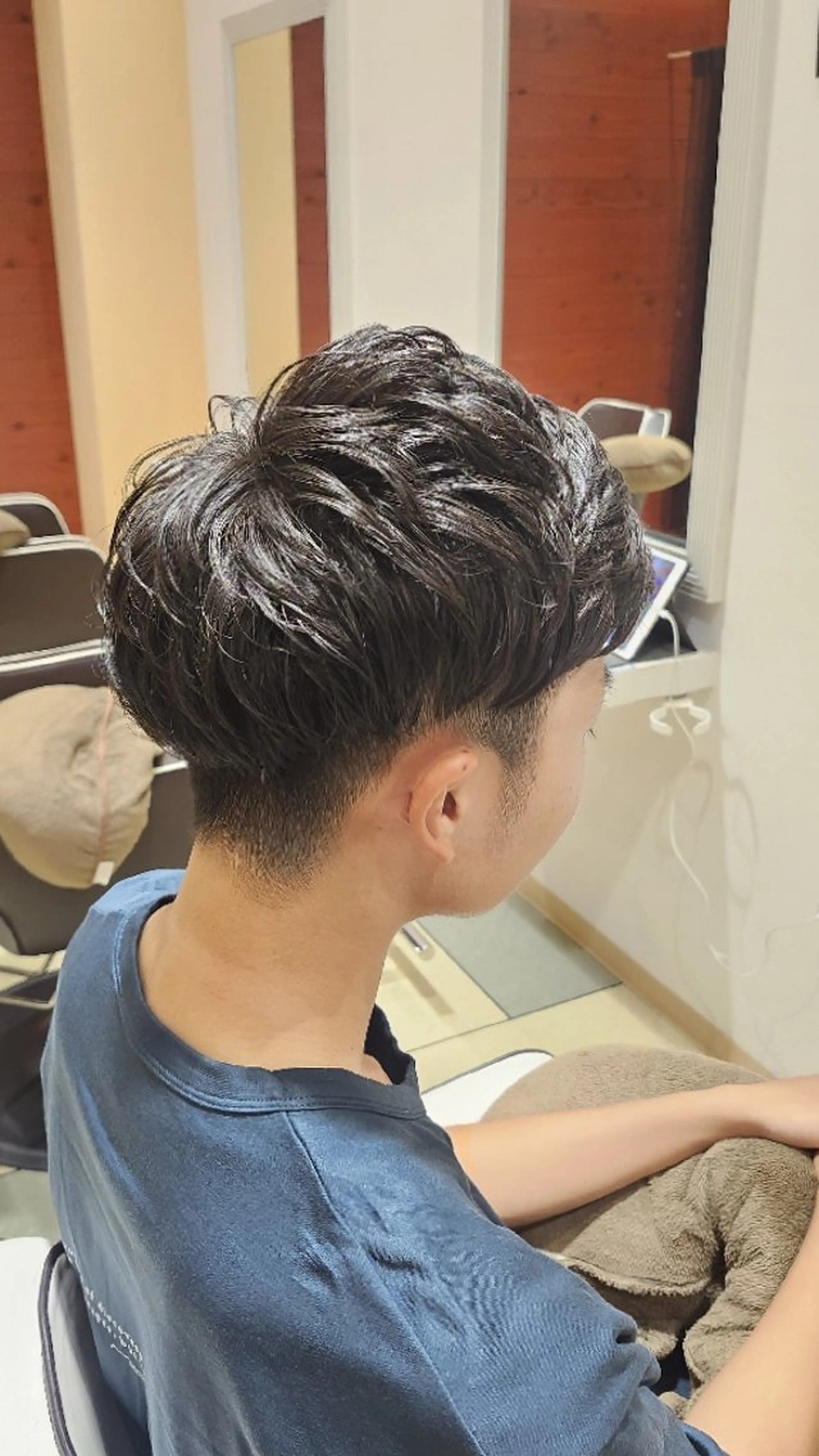 パーマ 暖色カラー/髪質改善 /メンズ🧡莉南のヘアスタイル