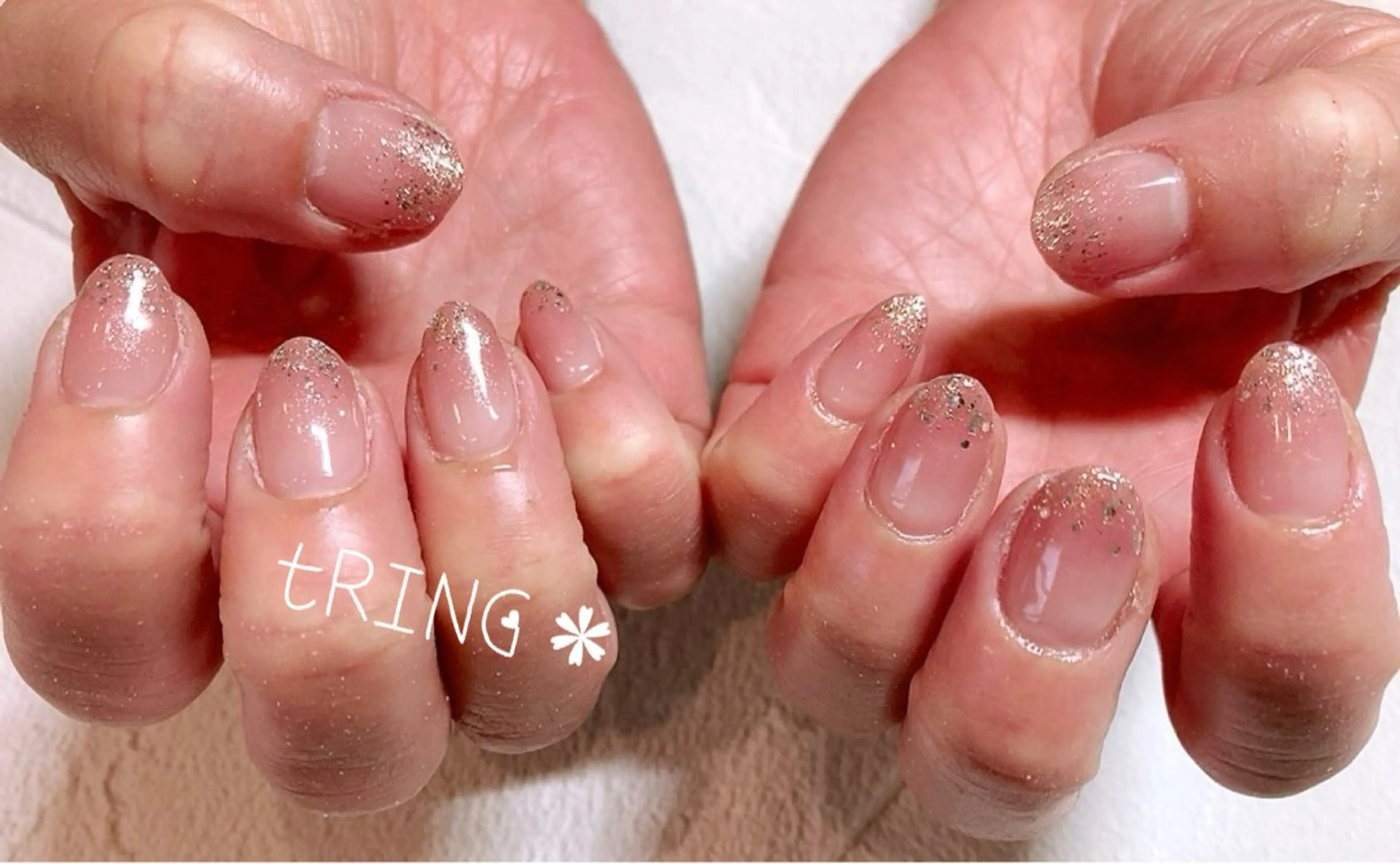 ネイル ハンドネイル tRING＊ しいの木台のネイルデザイン