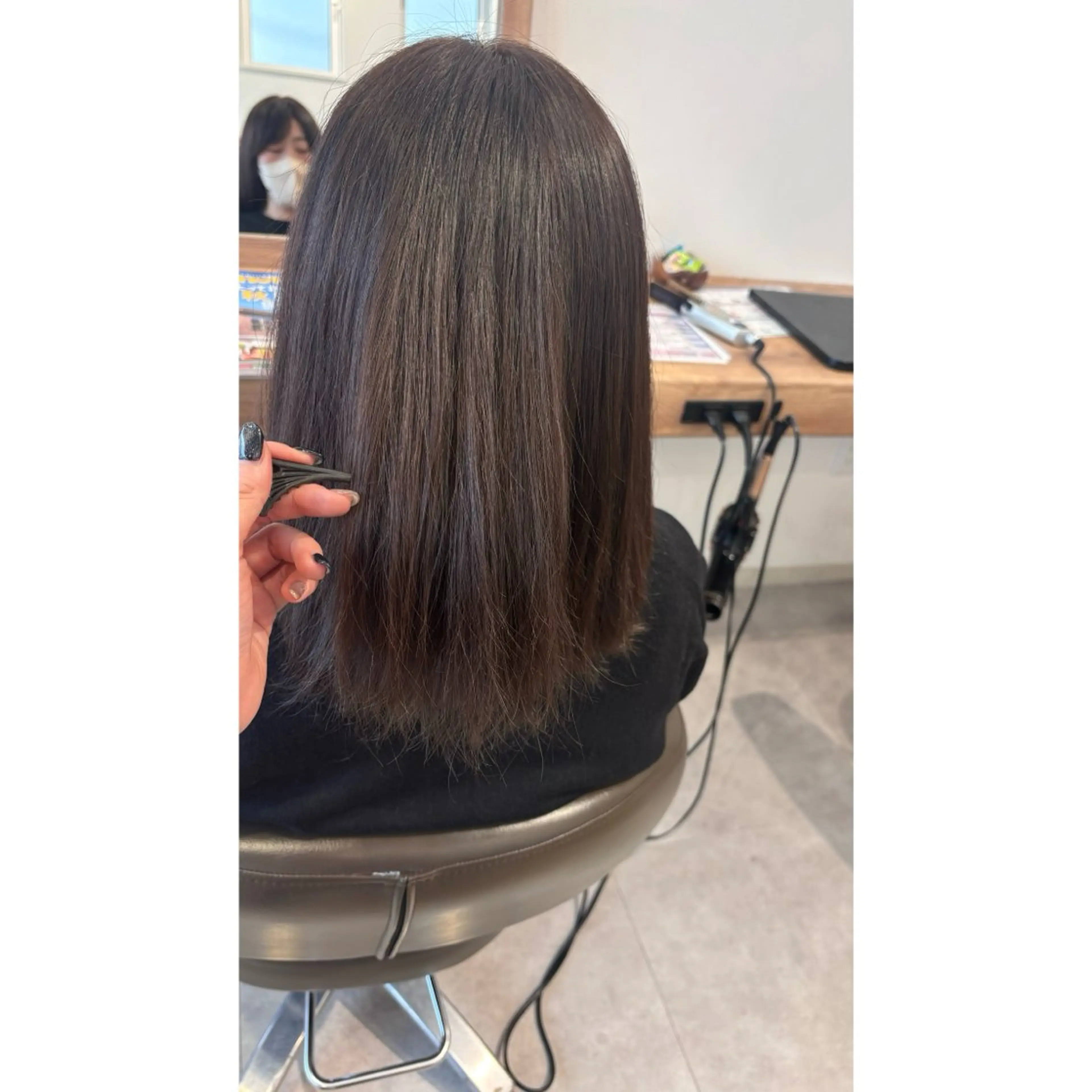 グレイカラー(白髪染め)🤍の写真