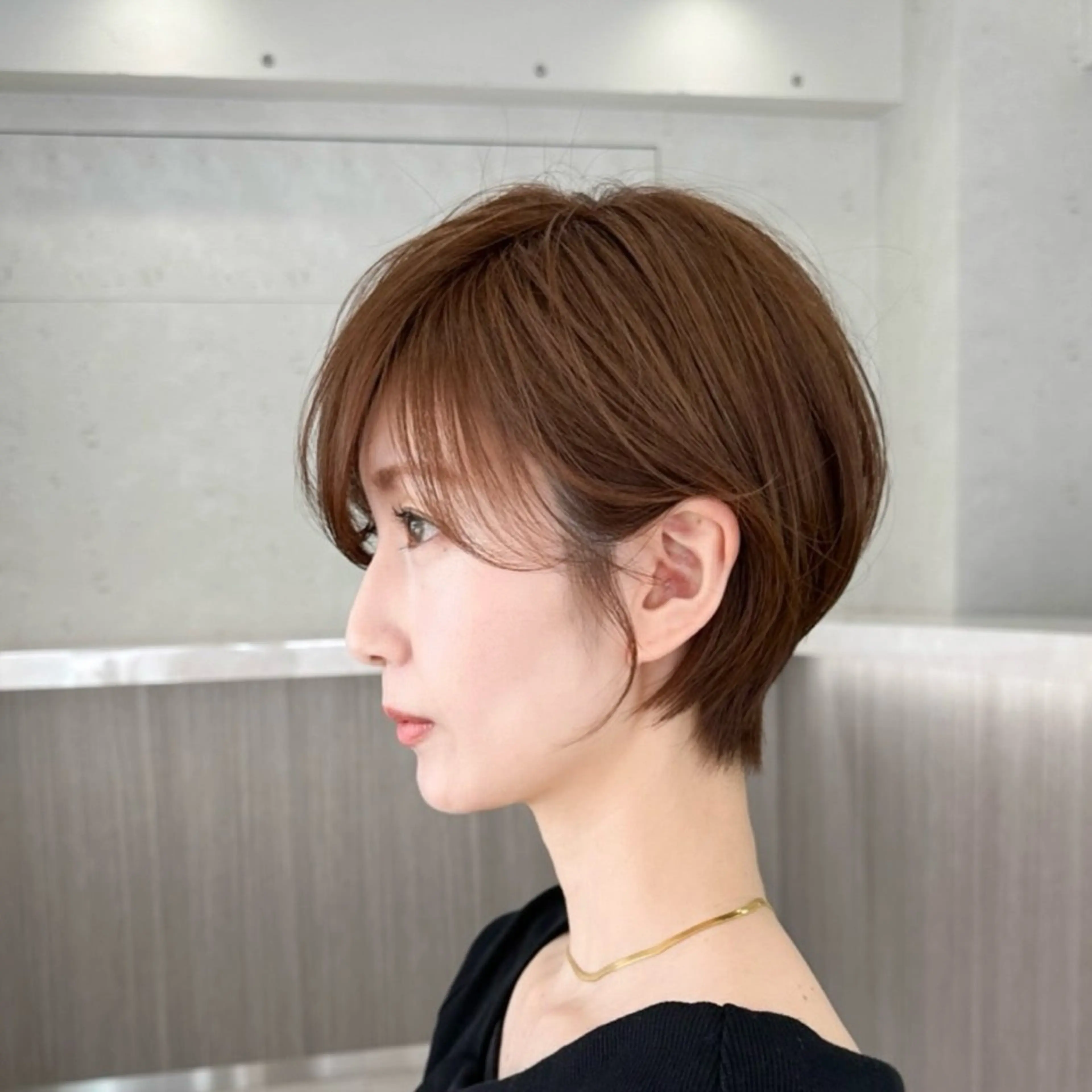 ショート 艶カラー/ヘアセット 着付け　ふうか　渋谷のヘアスタイル