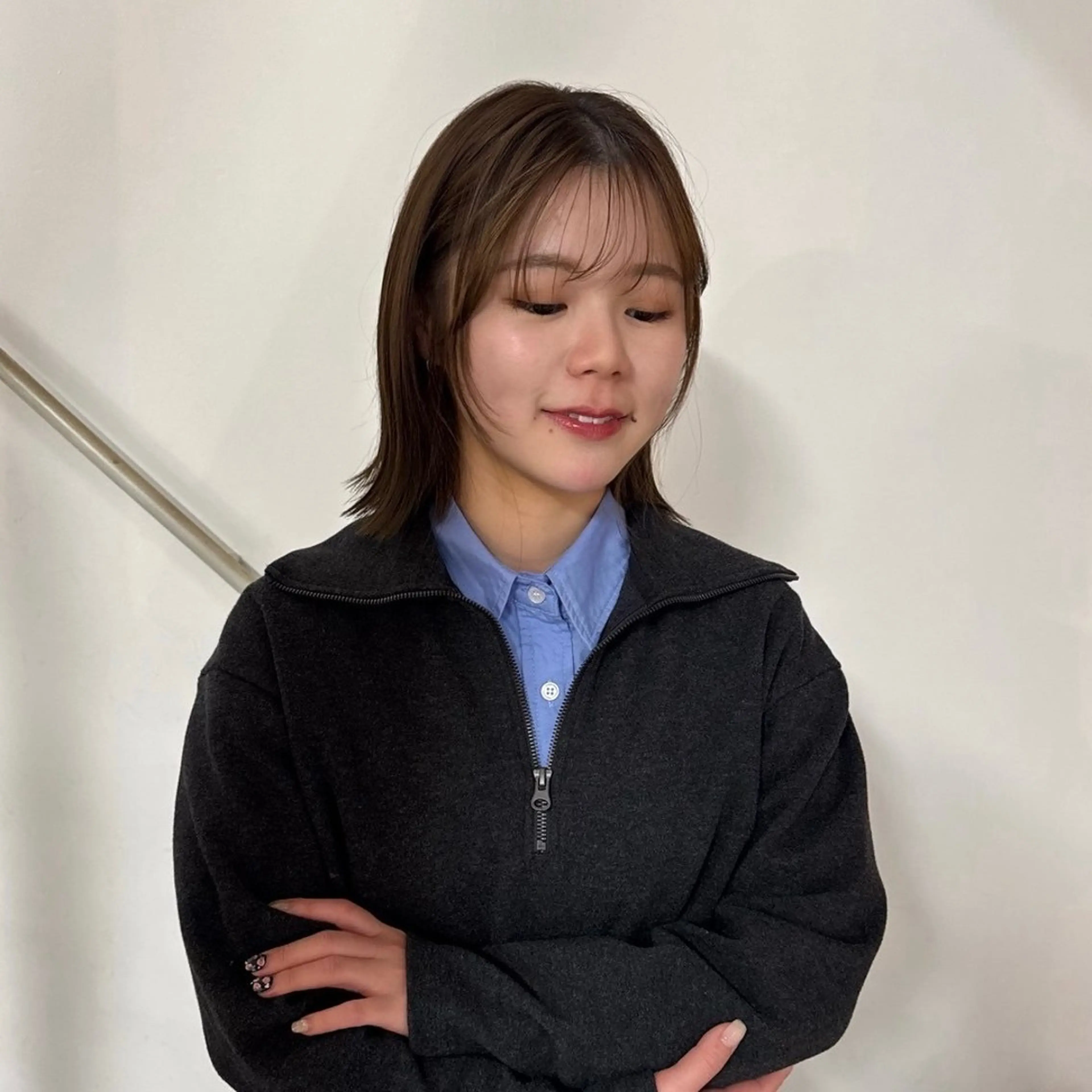 ミディアム 橋本叶夢/ お洒落hairのヘアスタイル