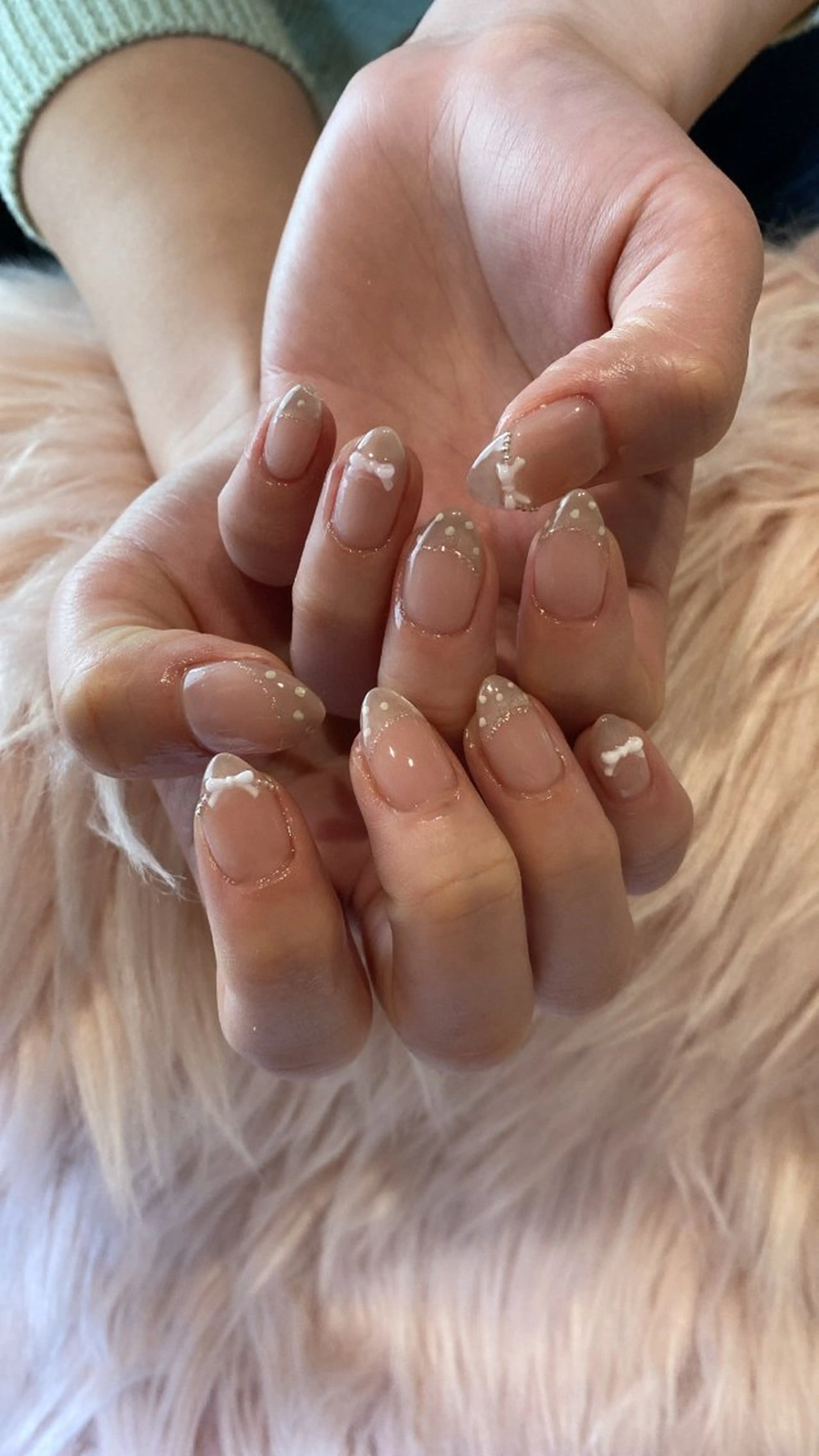 ネイル ハンドネイル crystal ⭐︎ colorのネイルデザイン