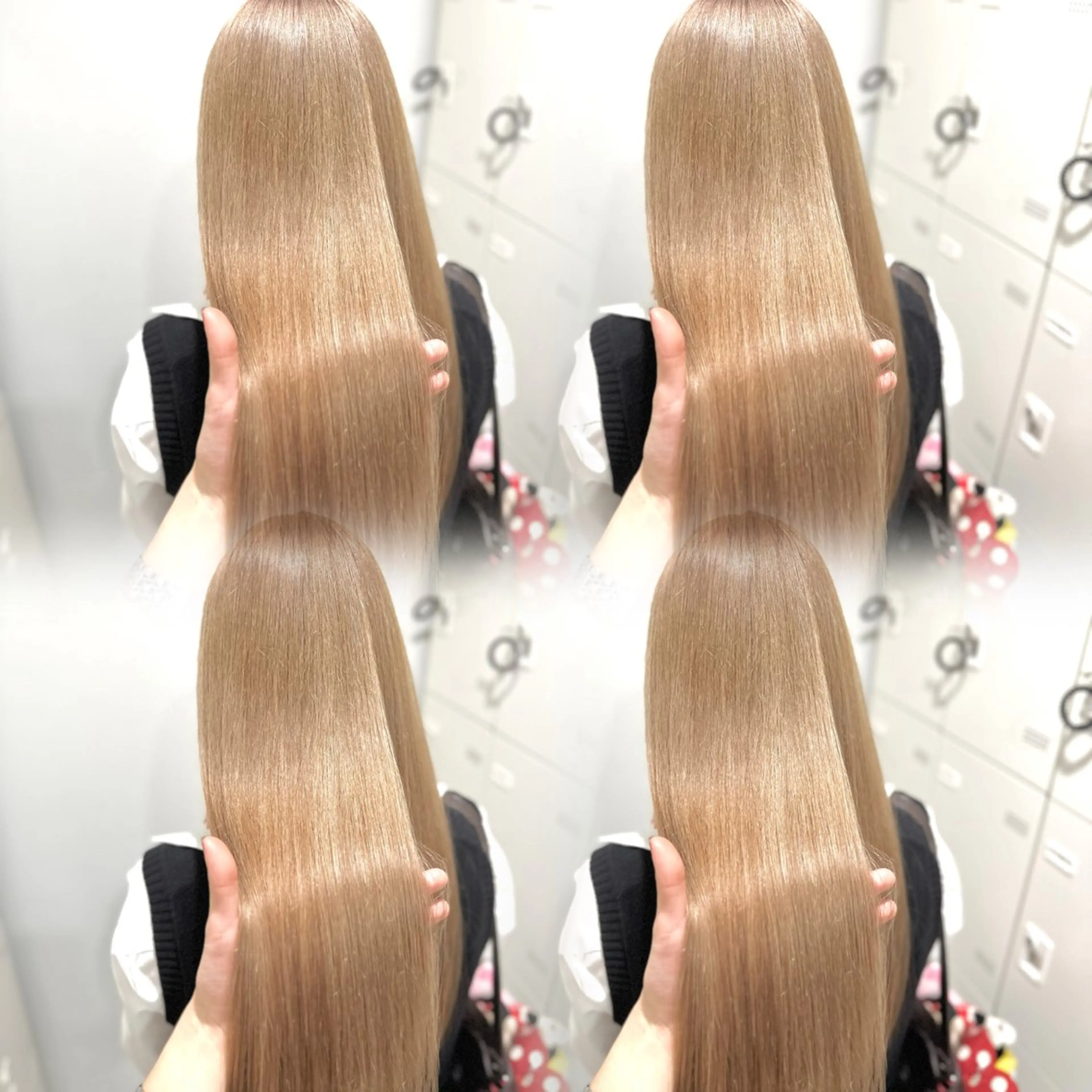 ロング カラー ハイトーン/レイヤー 透明感/瑶平のヘアスタイル