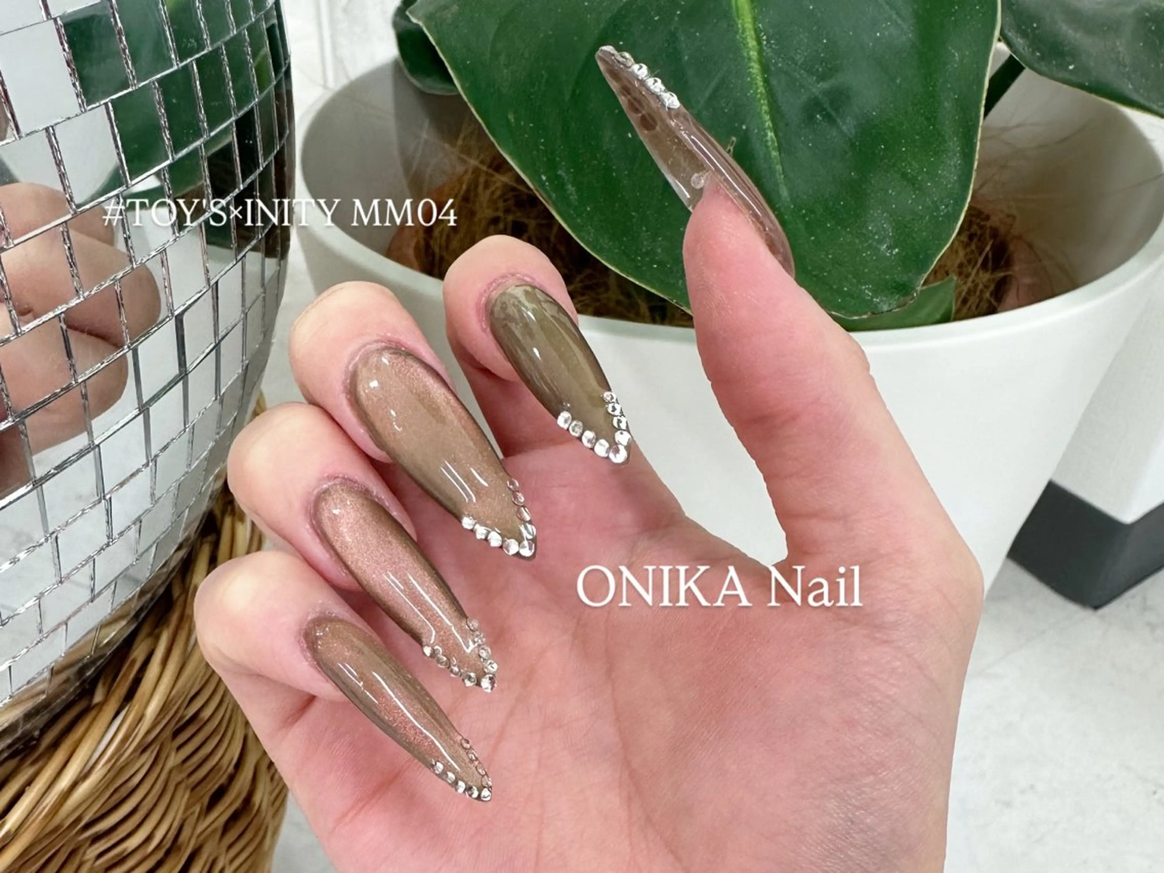 ロング Momoka 🦋のネイルデザイン