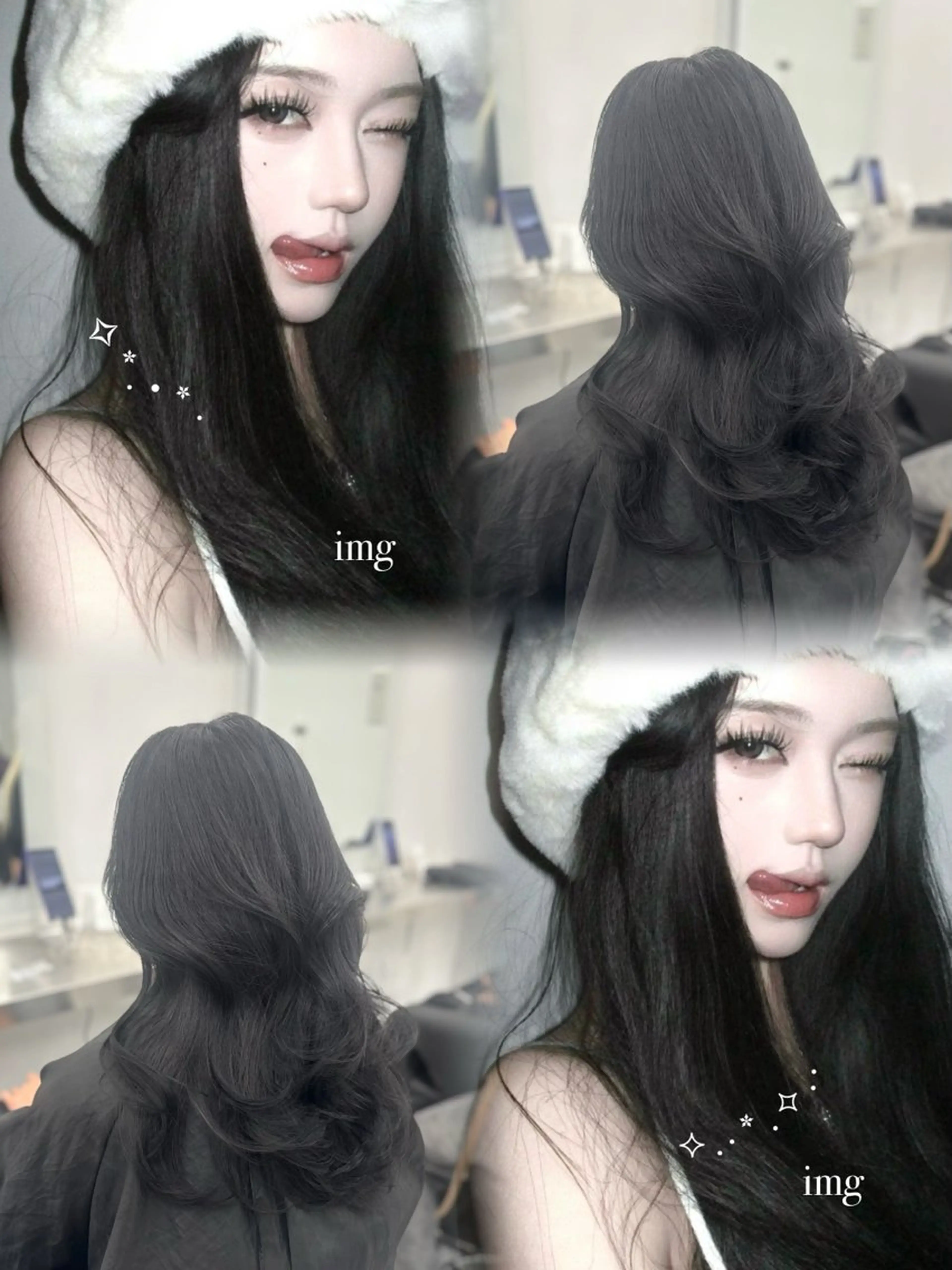 ロング カラー 韓国風hair🖤 Maria🖤のヘアスタイル