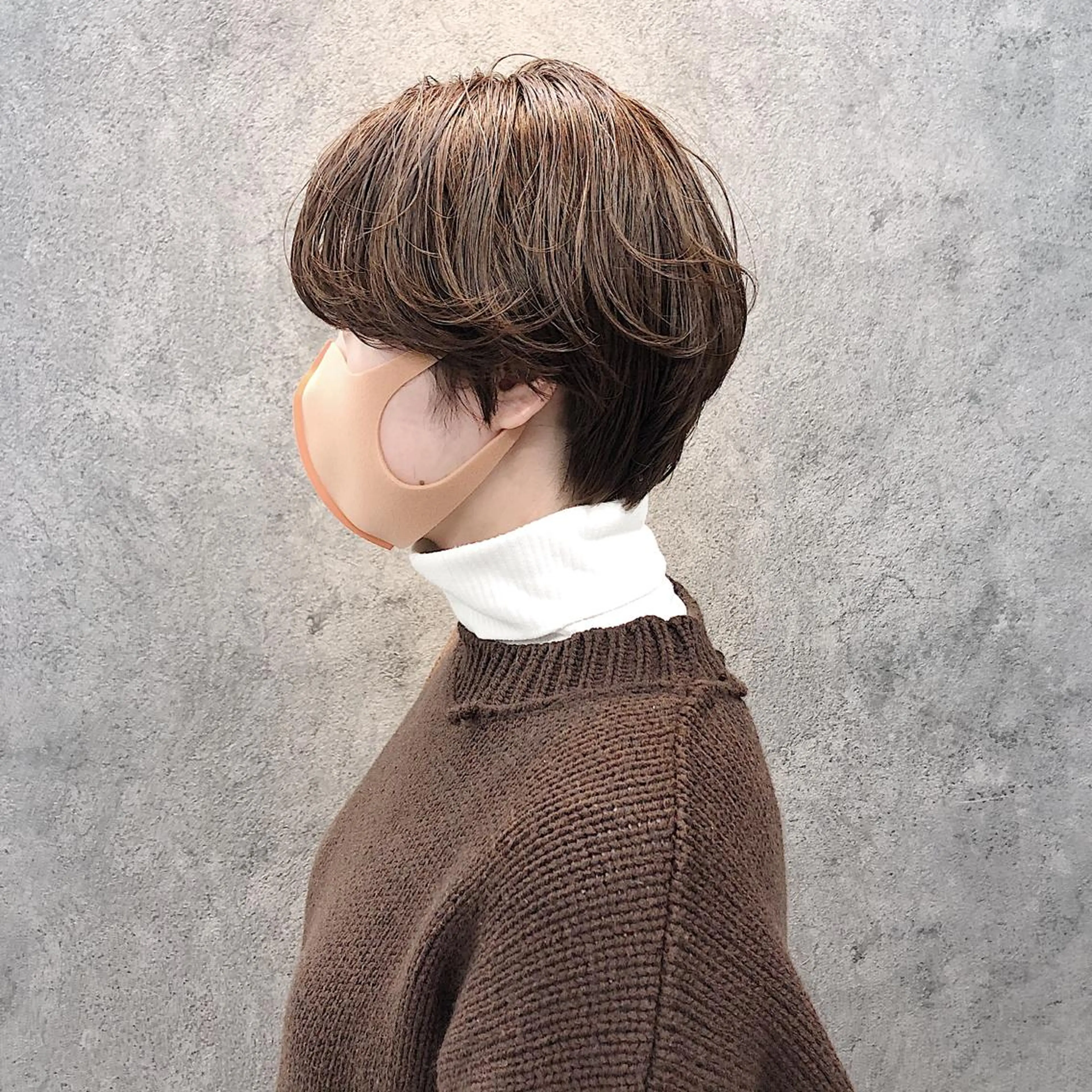 ショート ショートヘア カット ヘアカラー トリートメント 所渉/韓国レイヤー /ウルフカットのヘアスタイル