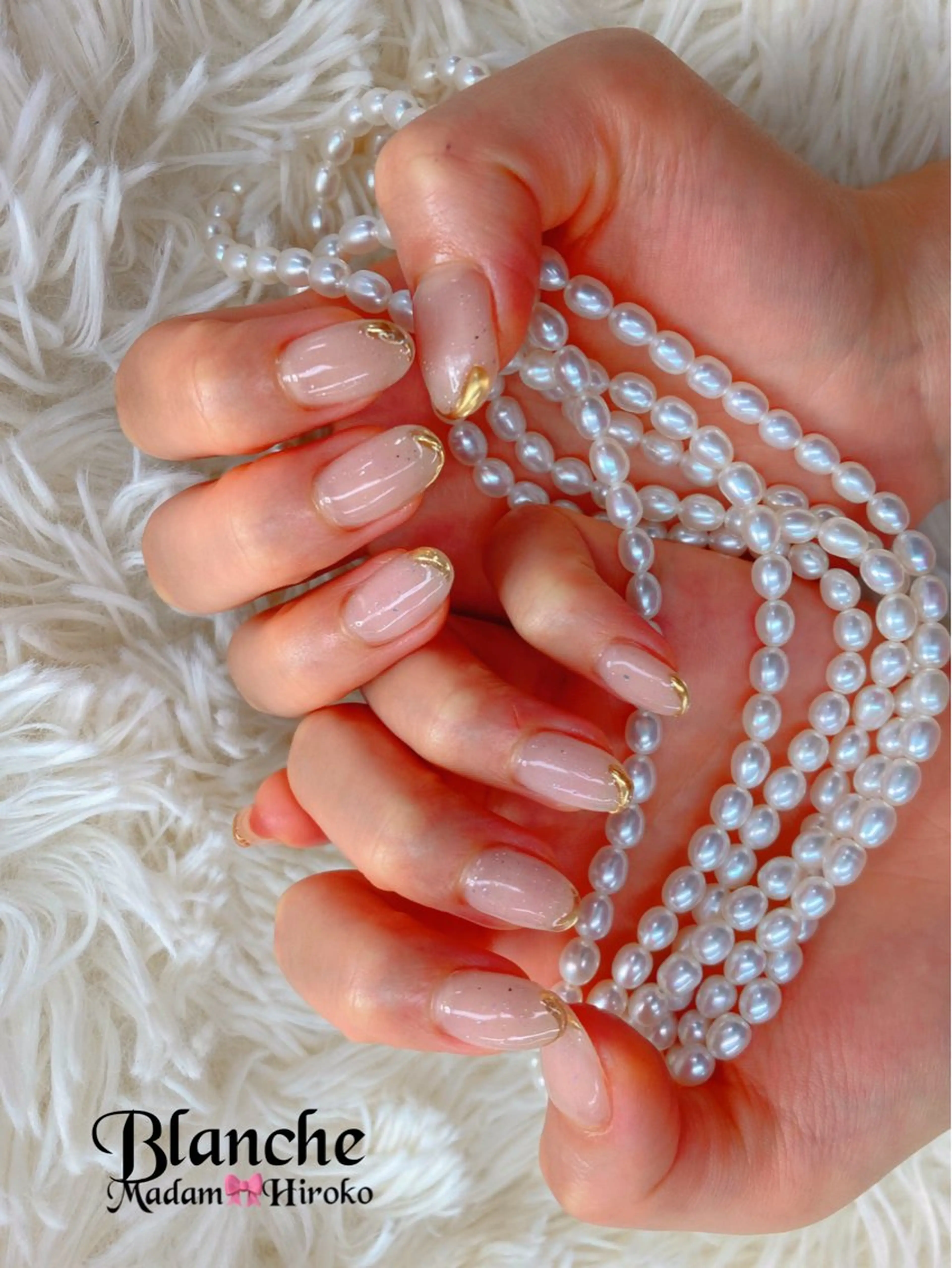 ネイル ブライダルネイル Lianネイル 寛子Lianのネイルデザイン