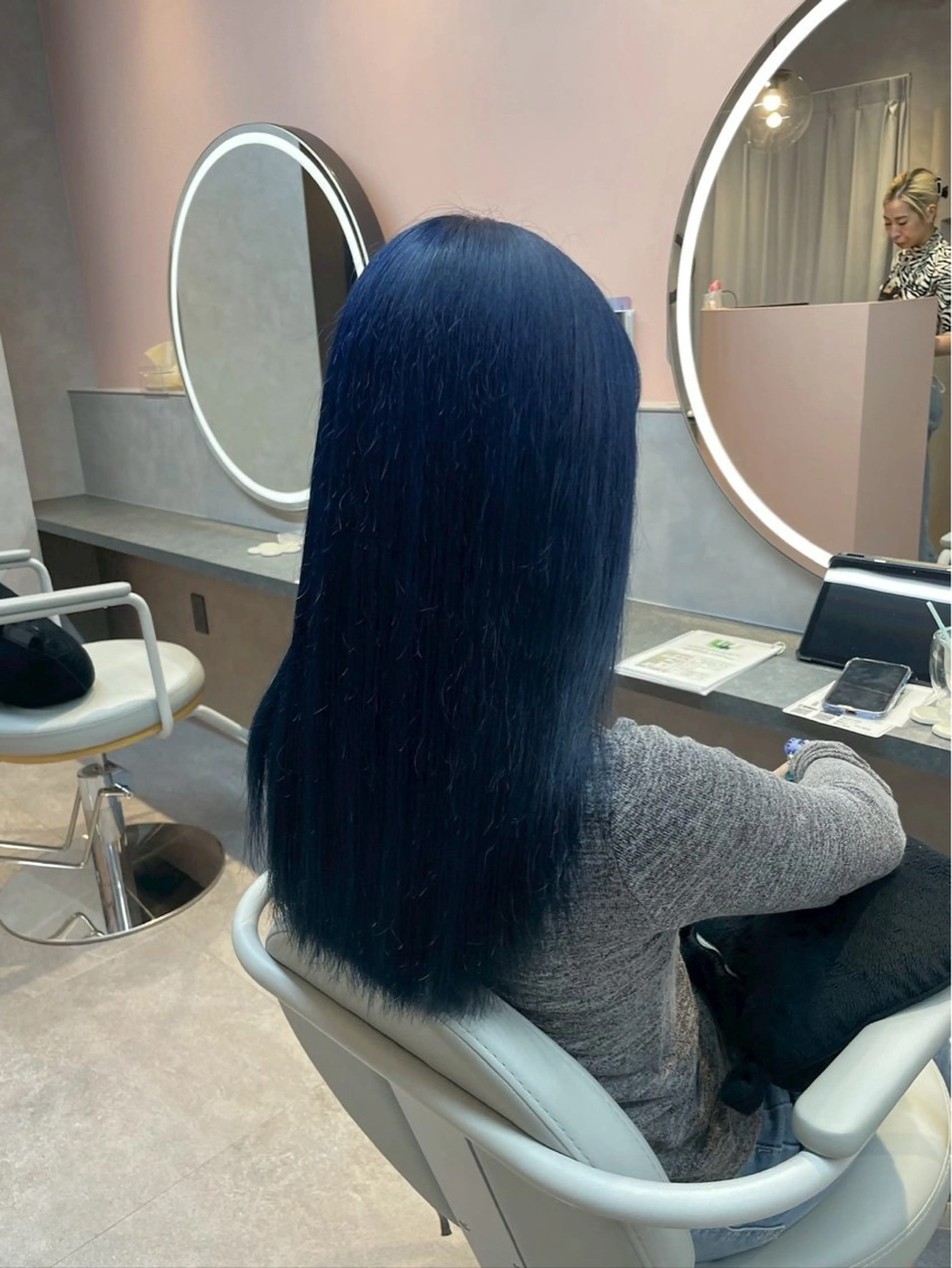 ロング カラー toyohara momokaのヘアスタイル