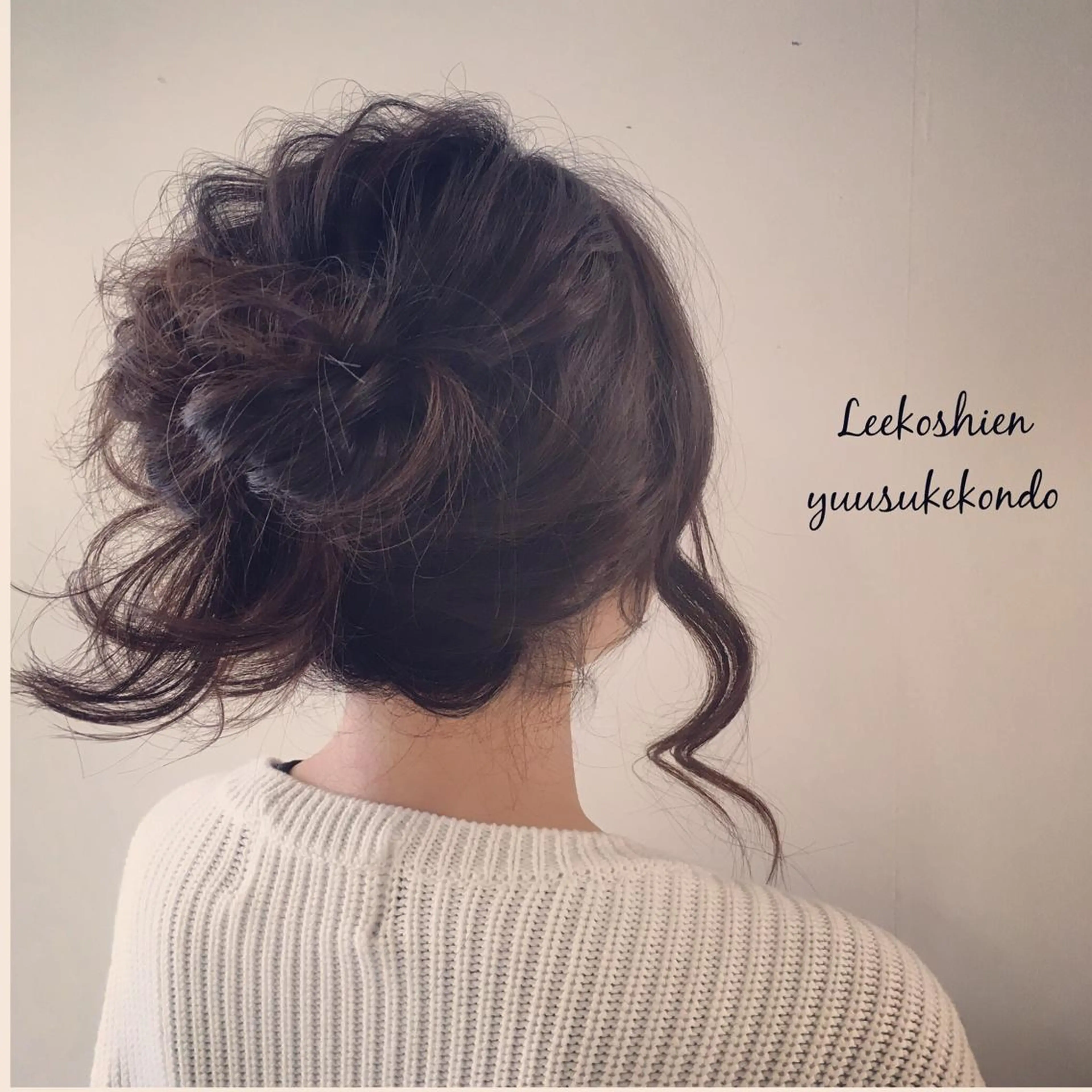 ヘアアレンジ 簡単アレンジ _WHITE高槻所属・_WHITE高槻店 yusukeのヘアスタイル